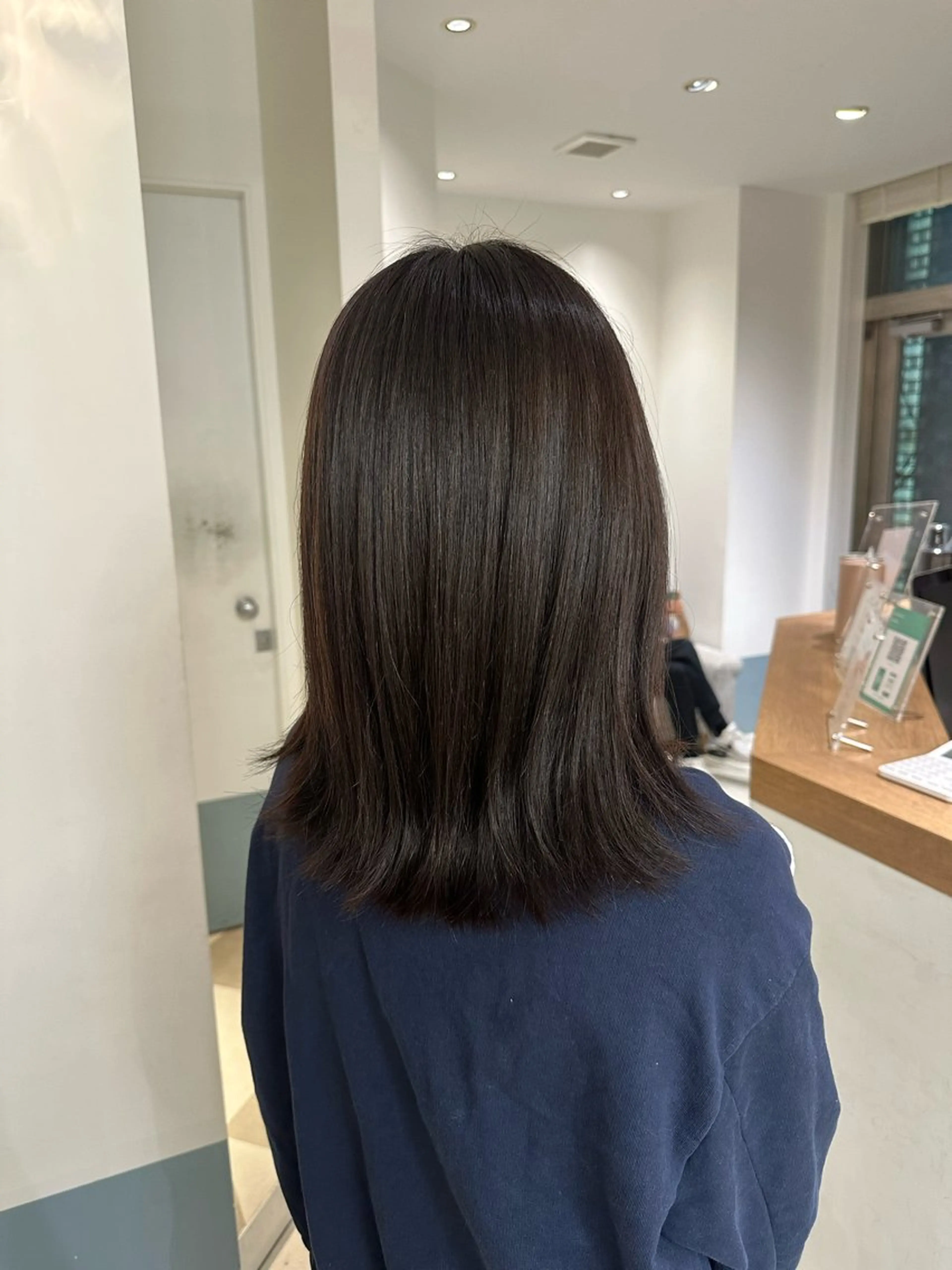 ロング カラー ヘアカラー トリートメント 安丸 結夏のヘアスタイル