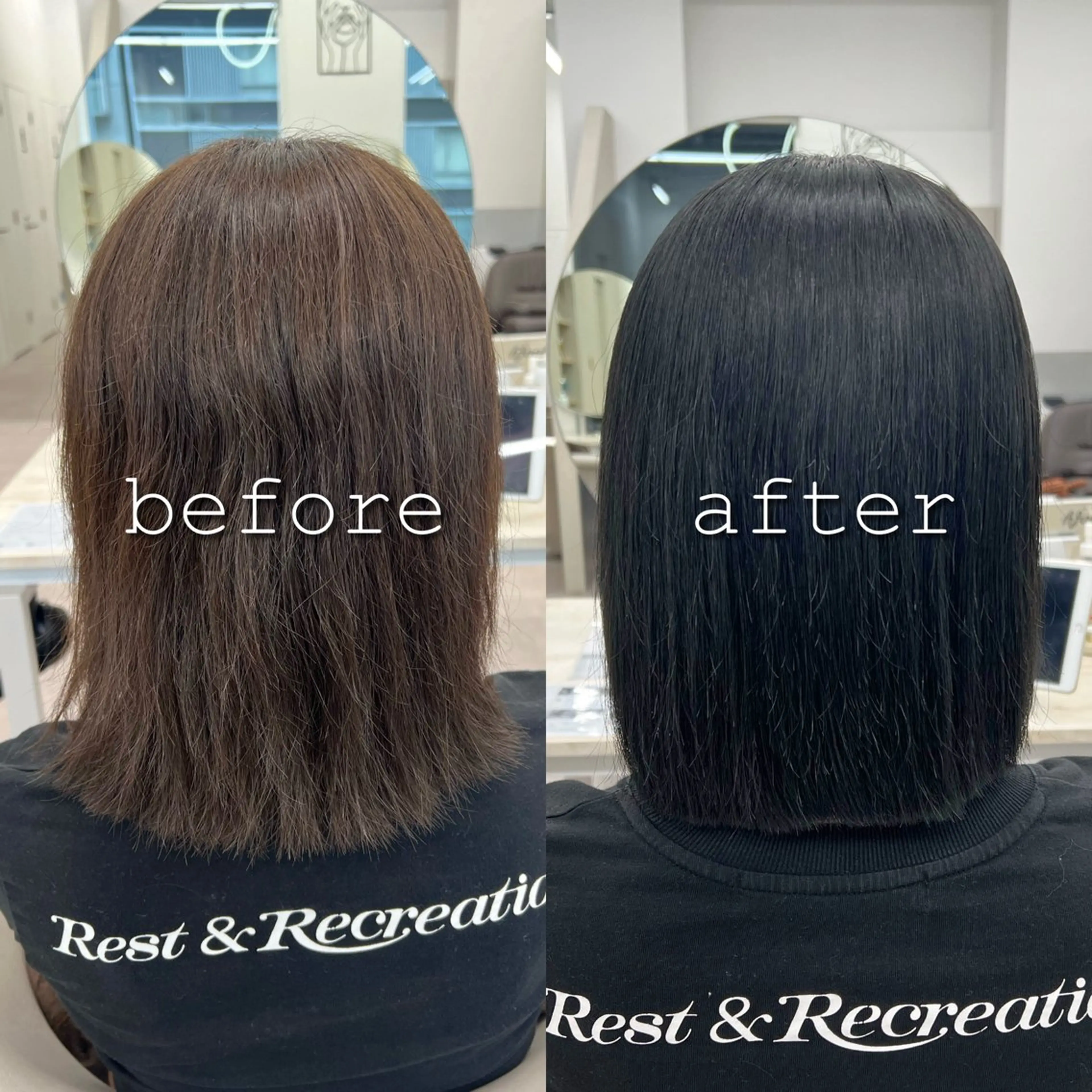 ショート カラー 縮毛矯正 カット ヘアカラー 縮毛矯正 トリートメント 美髪矯正/髪質改善/ 艶髪🤍伊藤梨紗のヘアスタイル