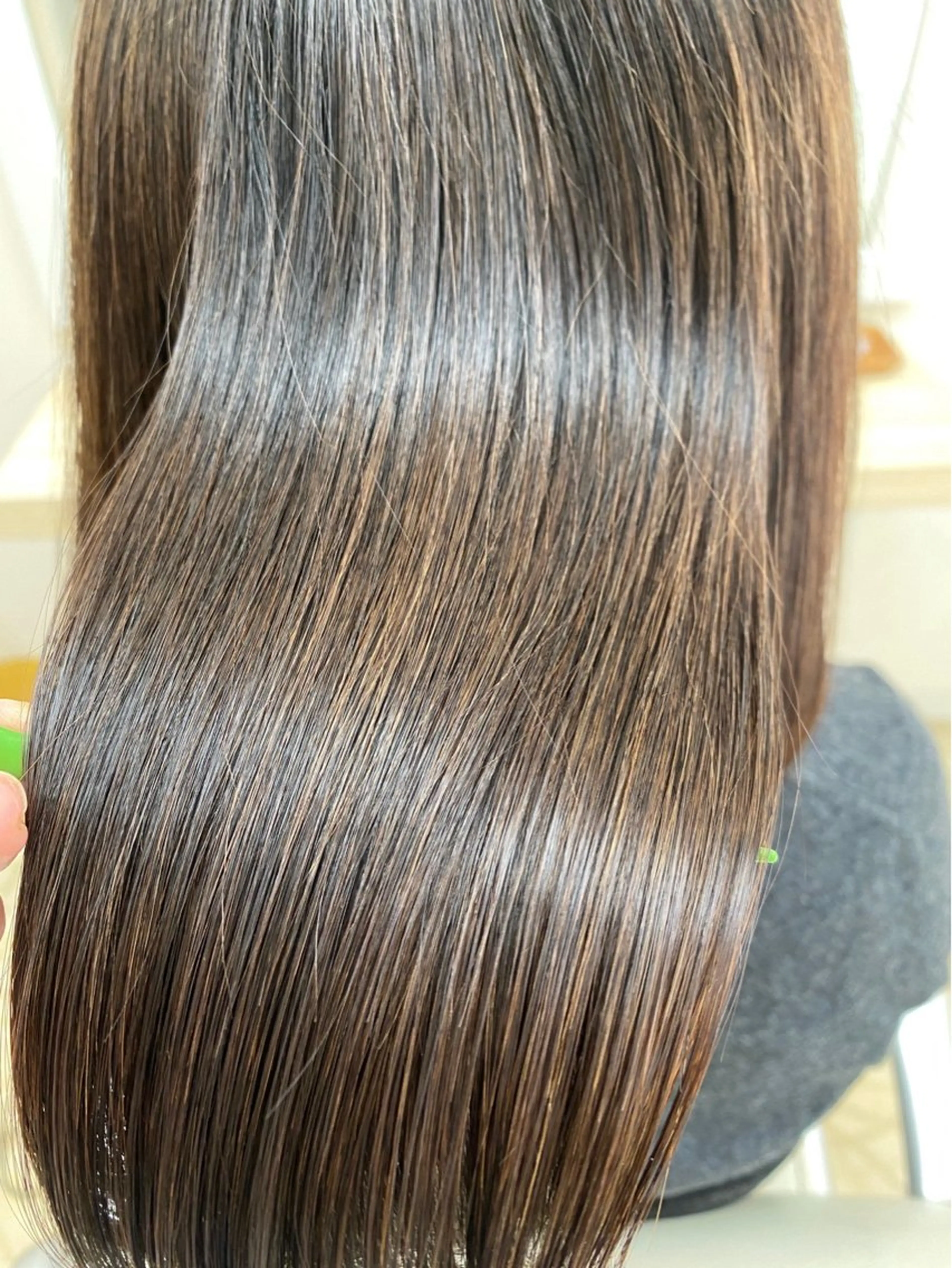 ロング 髪質改善 トリートメント かしわや かなえのヘアスタイル