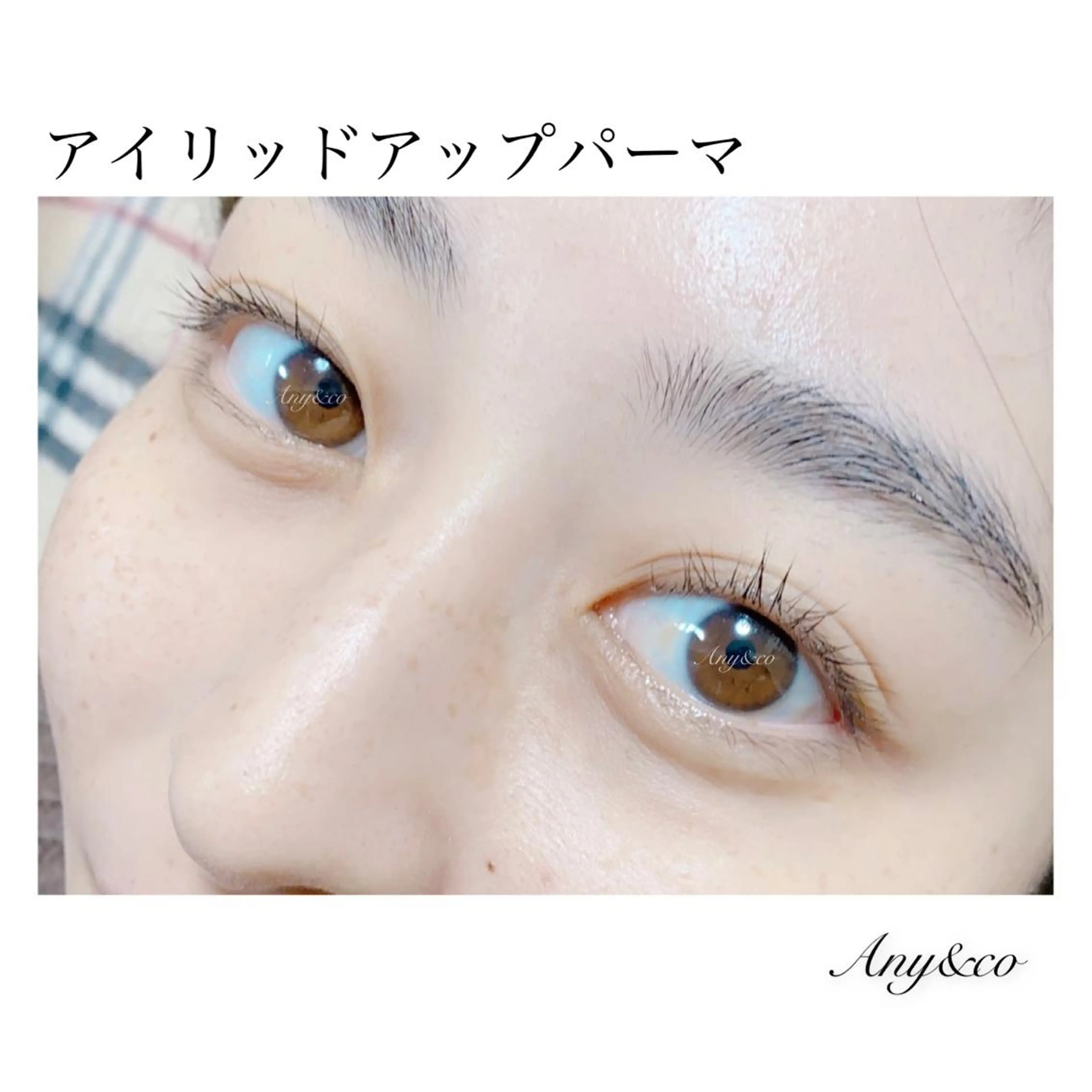 マツエク・マツパ アイリッドアップパーマ 一重×まつ毛パーマ Any&co 【エニコ】のマツエク・マツパデザイン