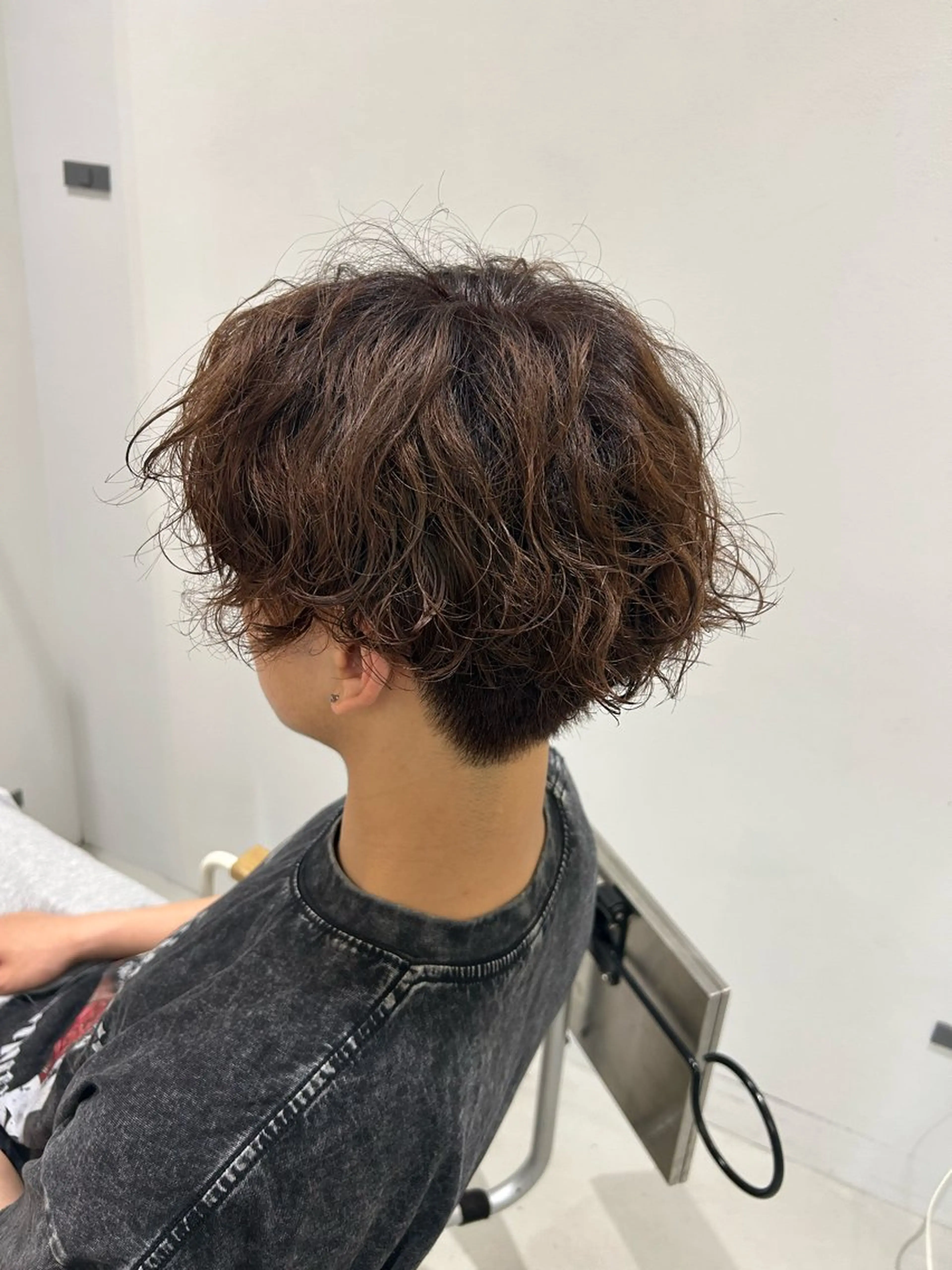 カラー メンズ ハイトーン/艶髪/ 暗髪/韓国/sanaのヘアスタイル