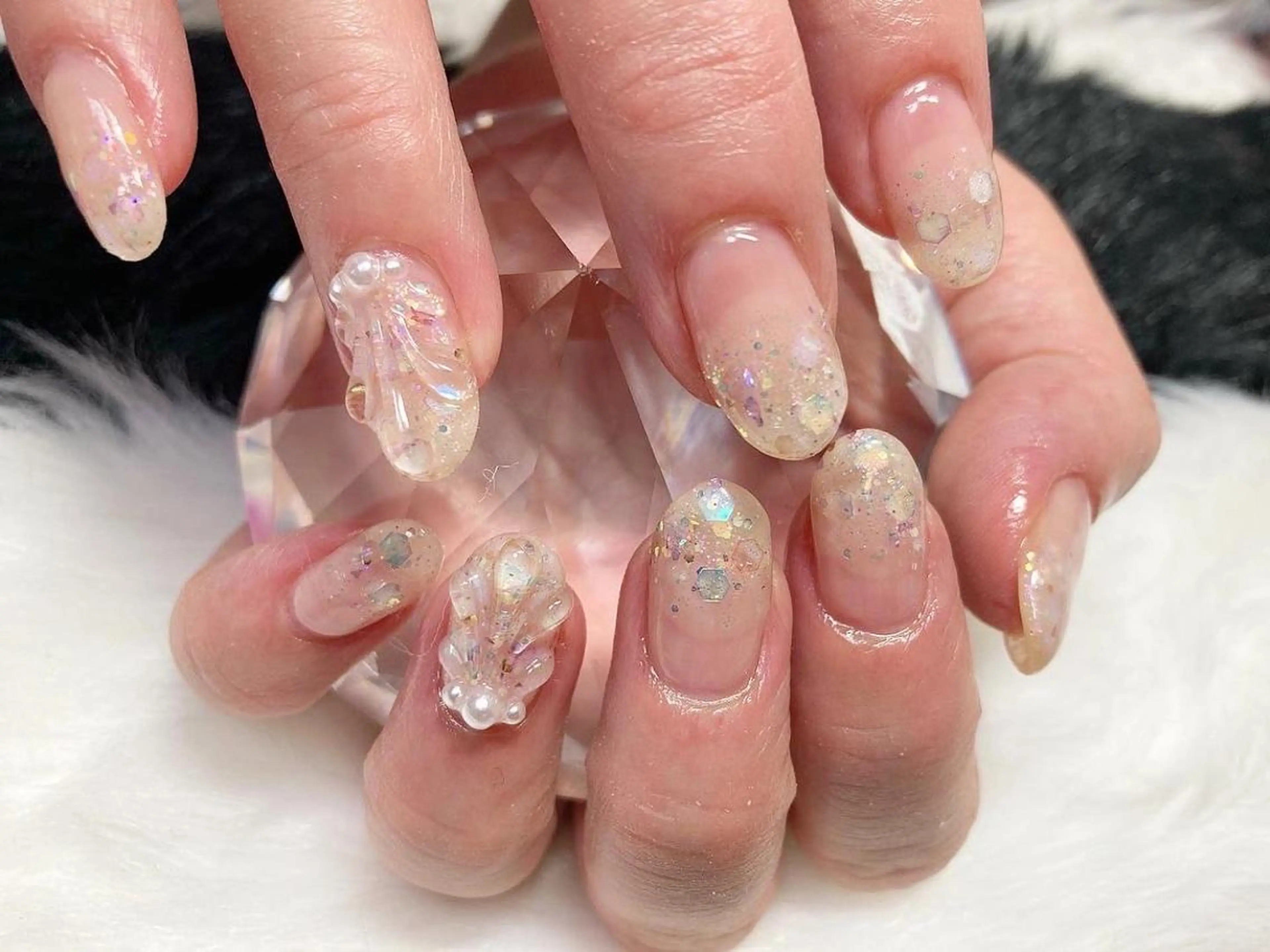 ミディアム ネイル nail yukkoのネイルデザイン