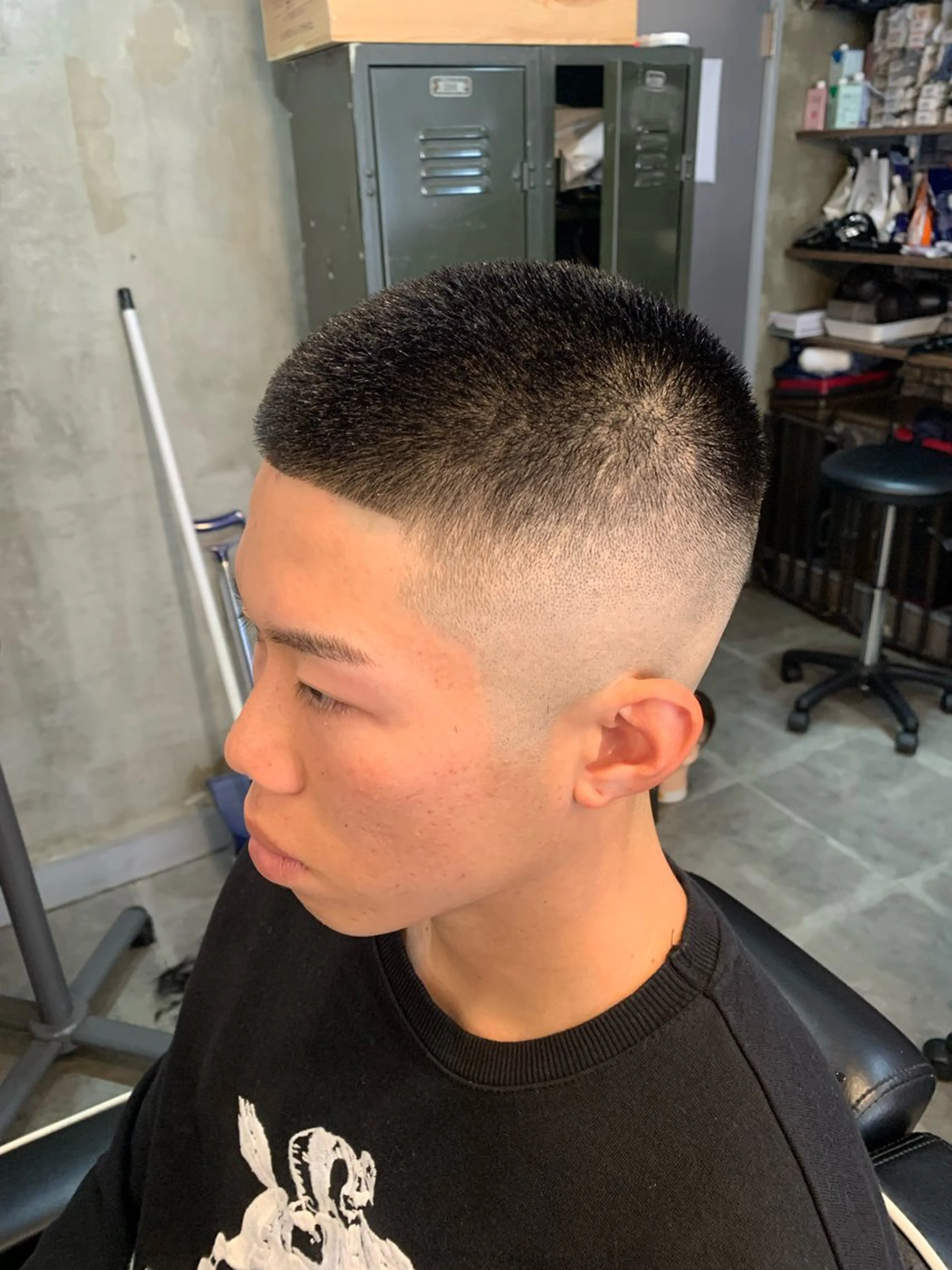 ショート メンズ専門CANEL かずまのヘアスタイル