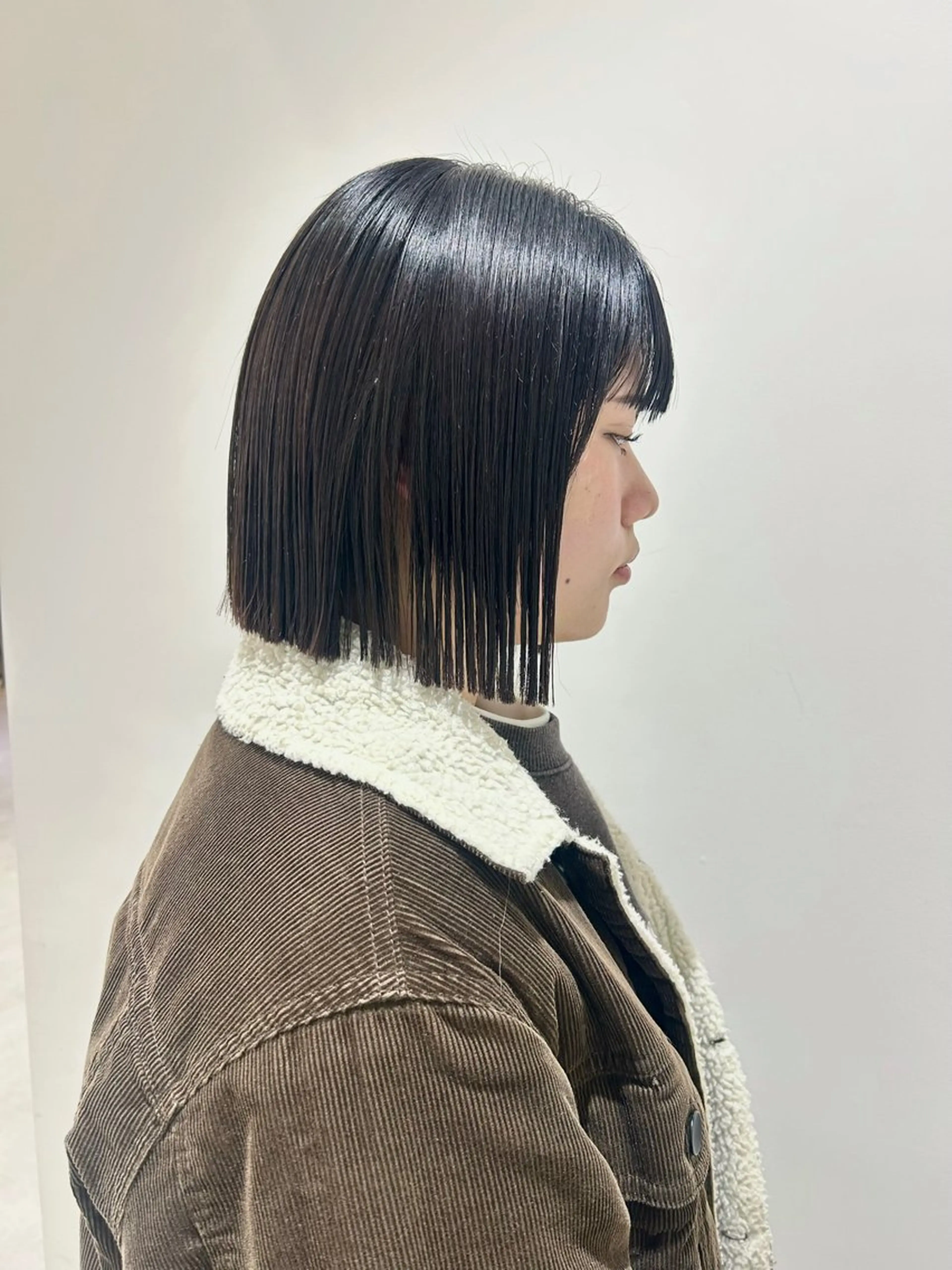 ショート カット 👔ボブ﹨髪質改善 ストレート🩳ももかのヘアスタイル