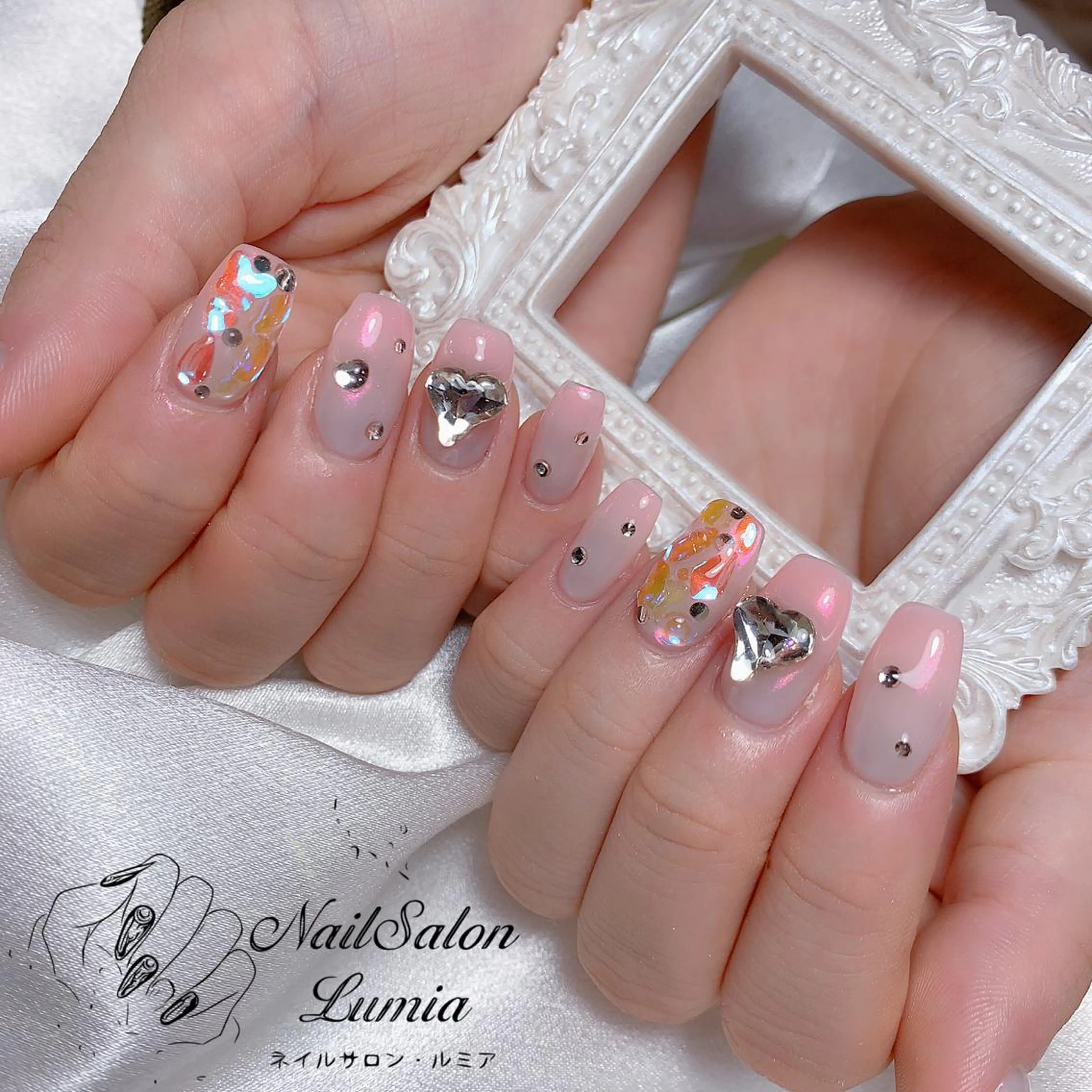 ネイル ハンドネイル ネイルサロン ルミア Lumia 店長のネイルデザイン