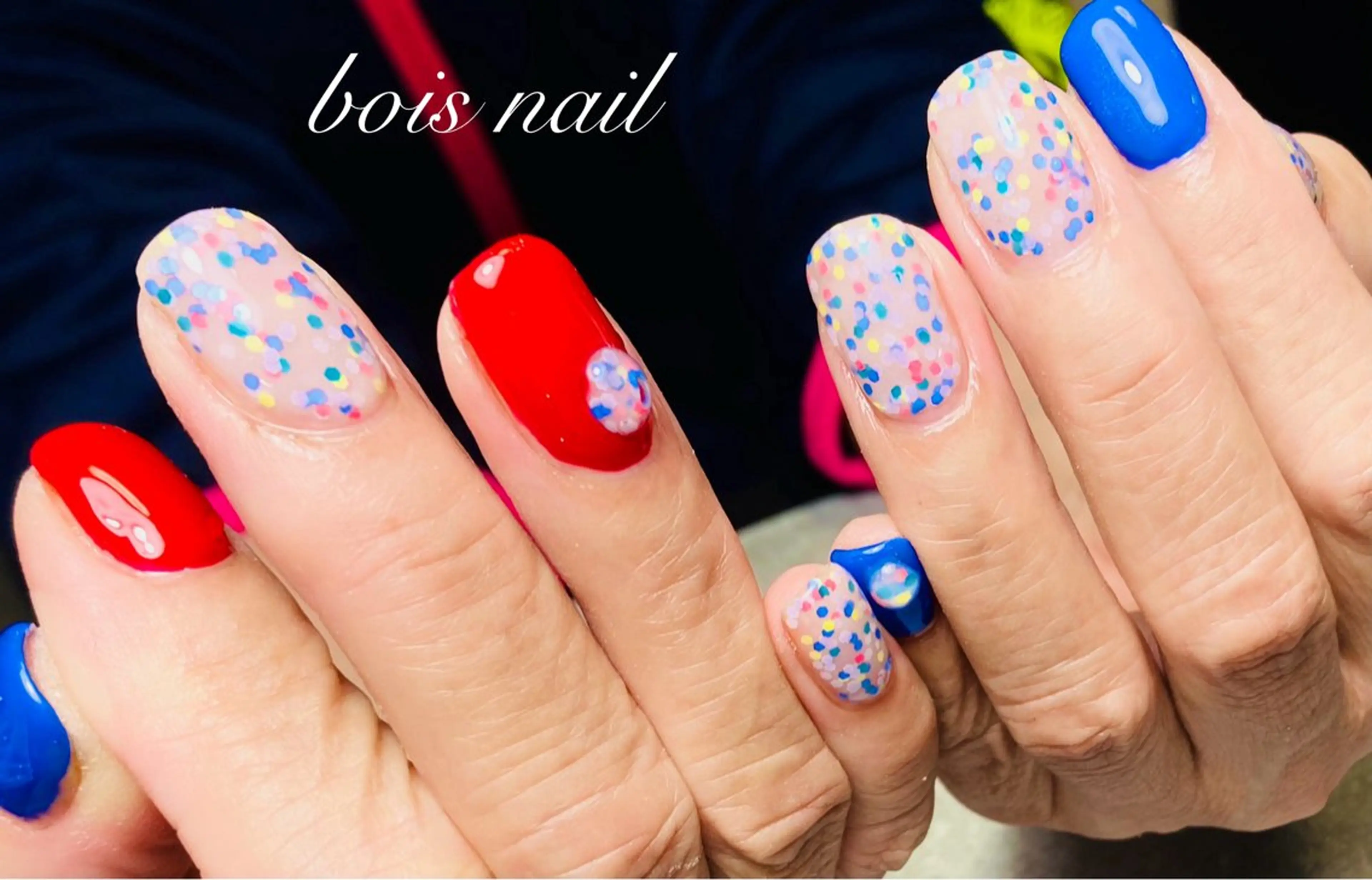 ネイル ハンドネイル bois nail ボワネイル北巽のネイルデザイン