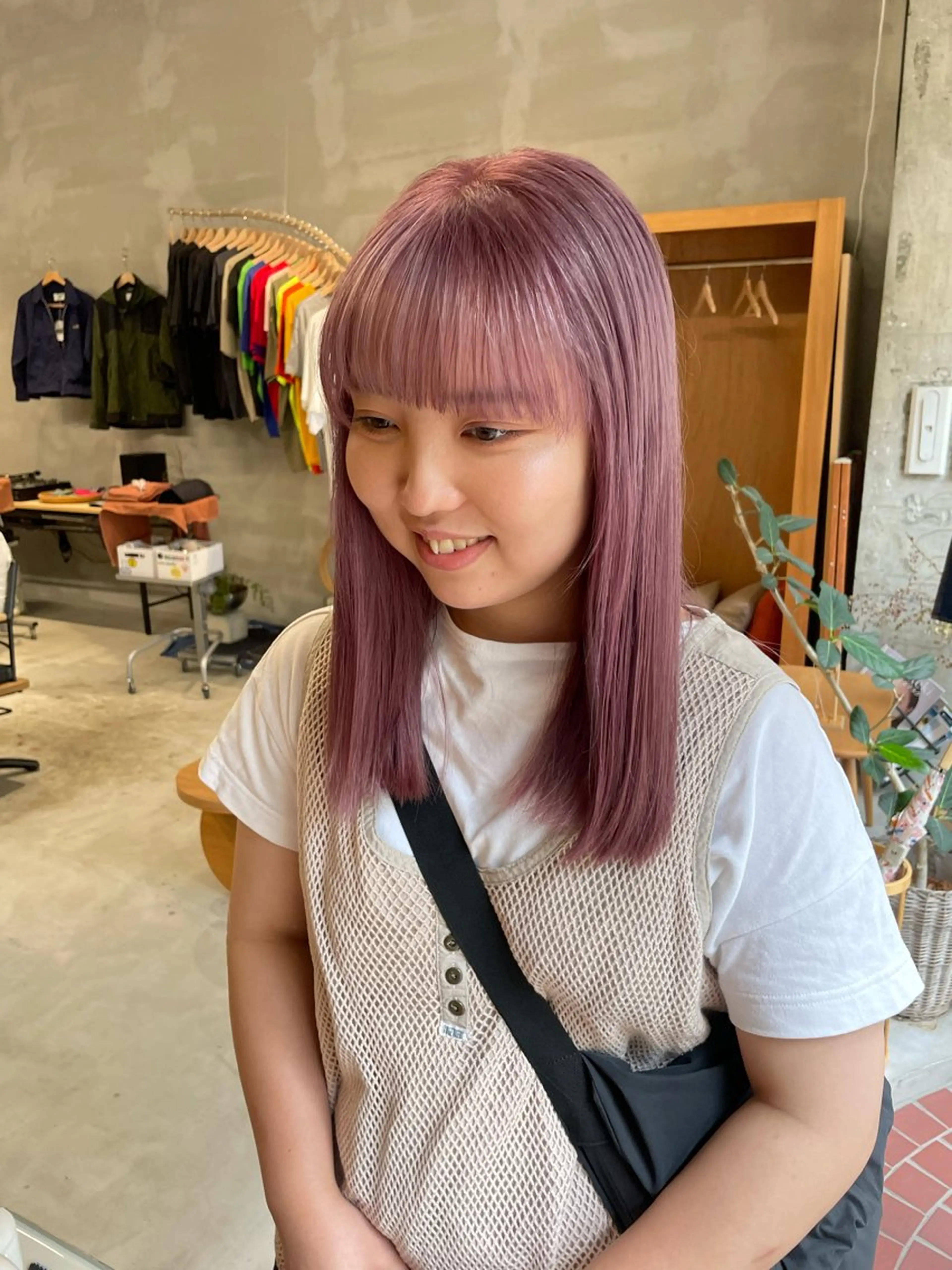 カラー wewe: momoeのヘアスタイル