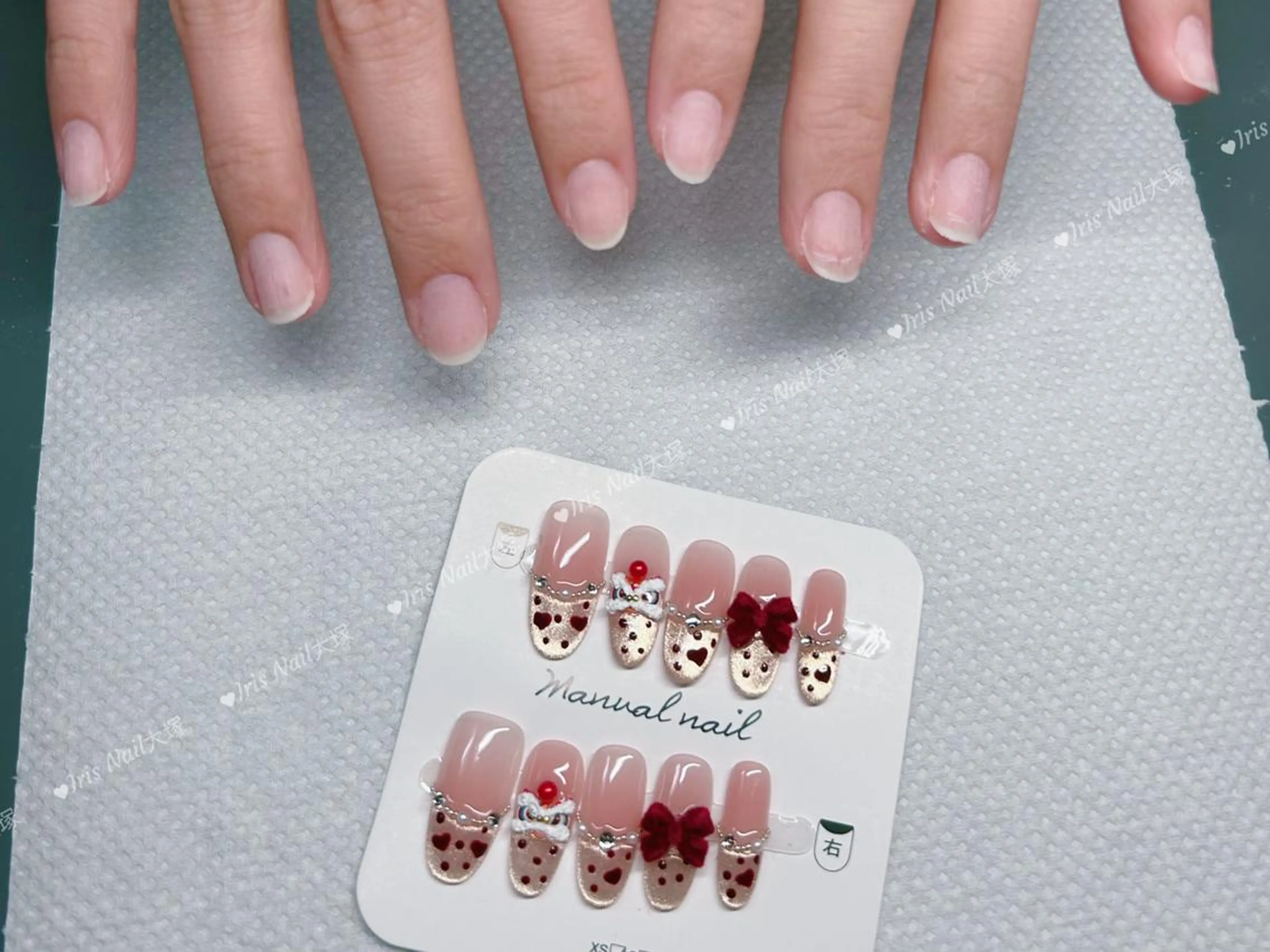 ネイル ハンドネイル ハンドケア 🍒IRIS Nail🌸のネイルデザイン