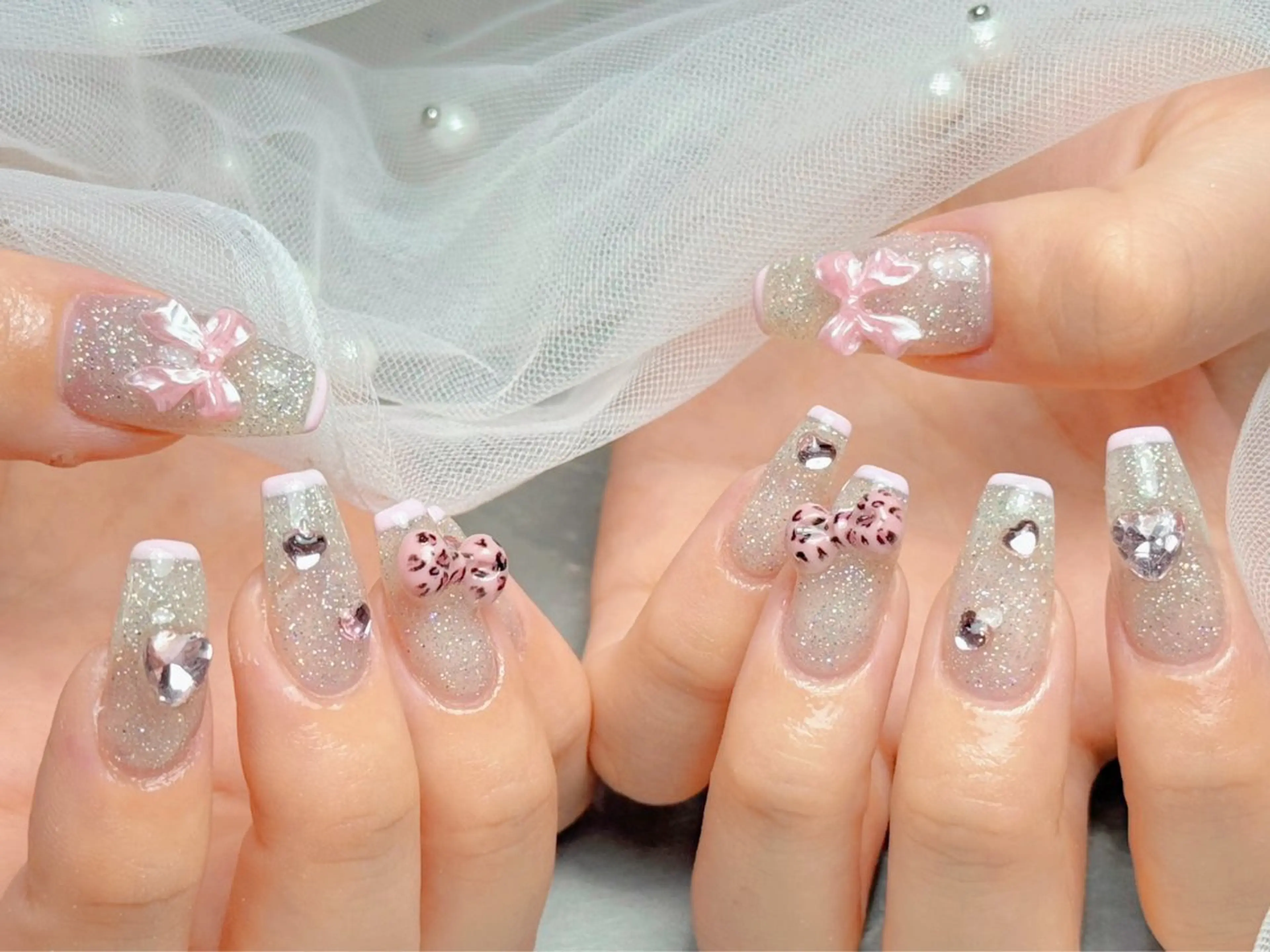 ネイル マジック ミラーのネイルデザイン