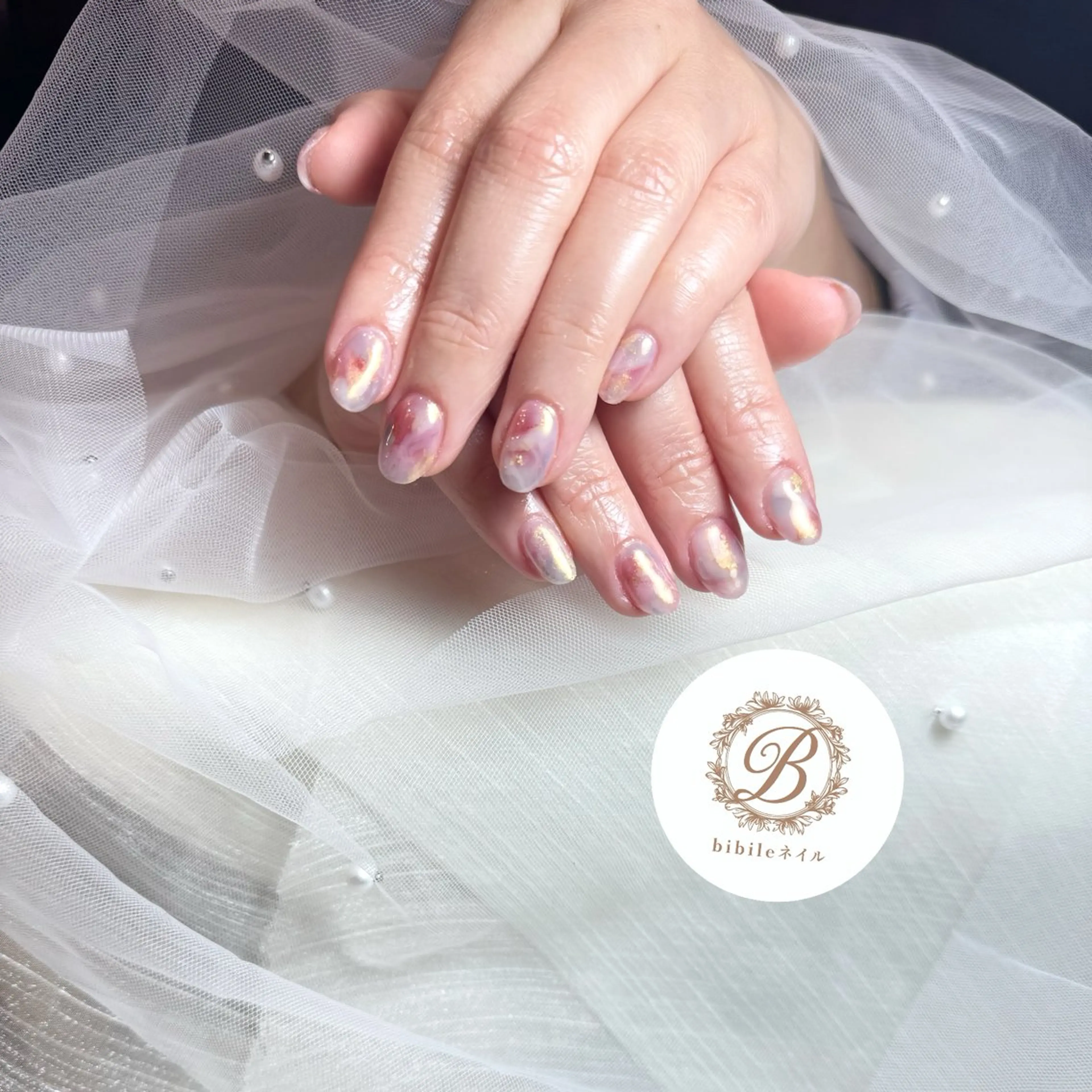 ネイル アートネイル ストーンネイル ハンドネイル 島尻 ユインのネイルデザイン