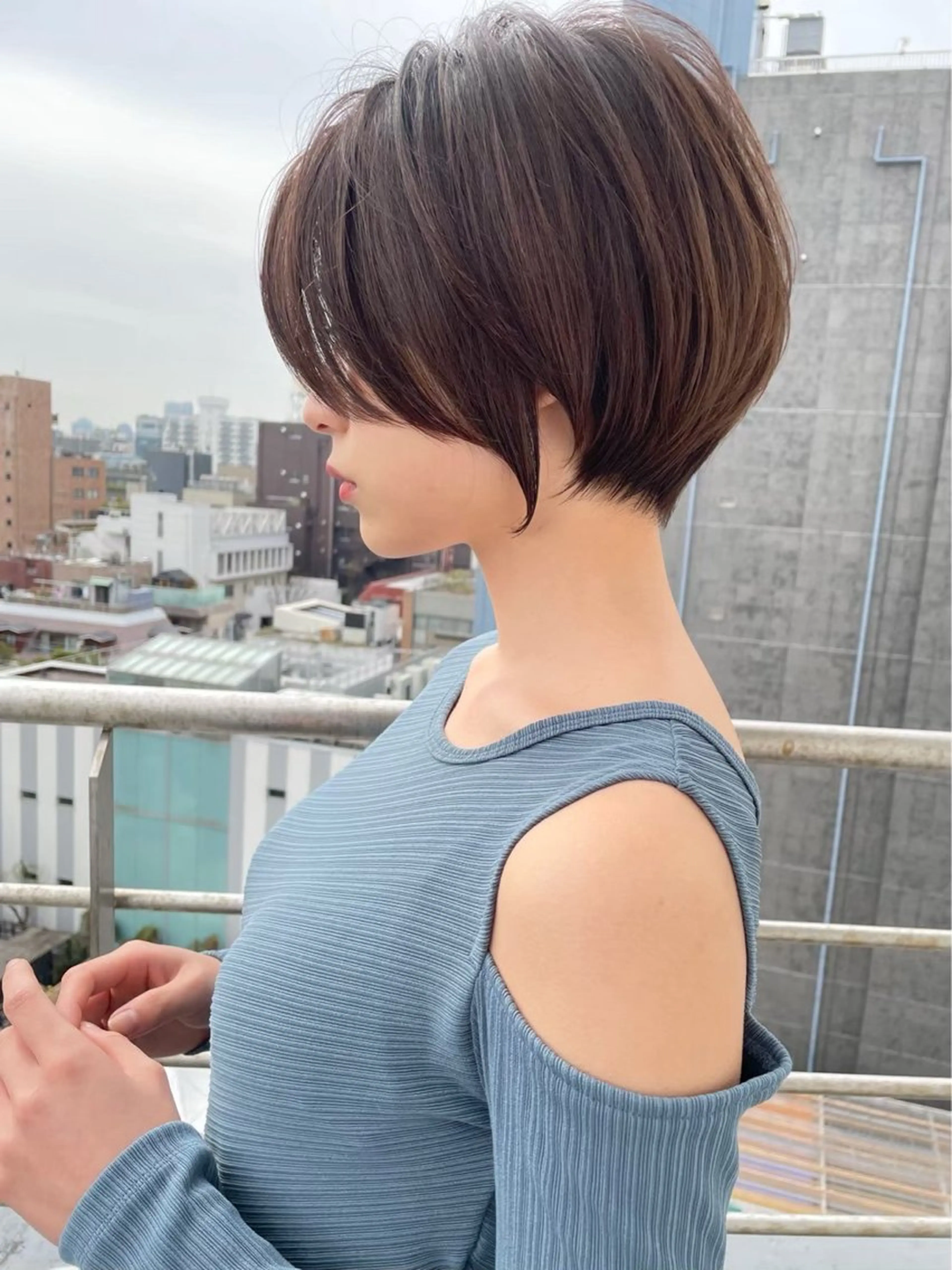 ショート ショートボブ ボブ 似合わせカット ショートヘア ボブ/ショート/艶髪 カラー/TOSHIのヘアスタイル