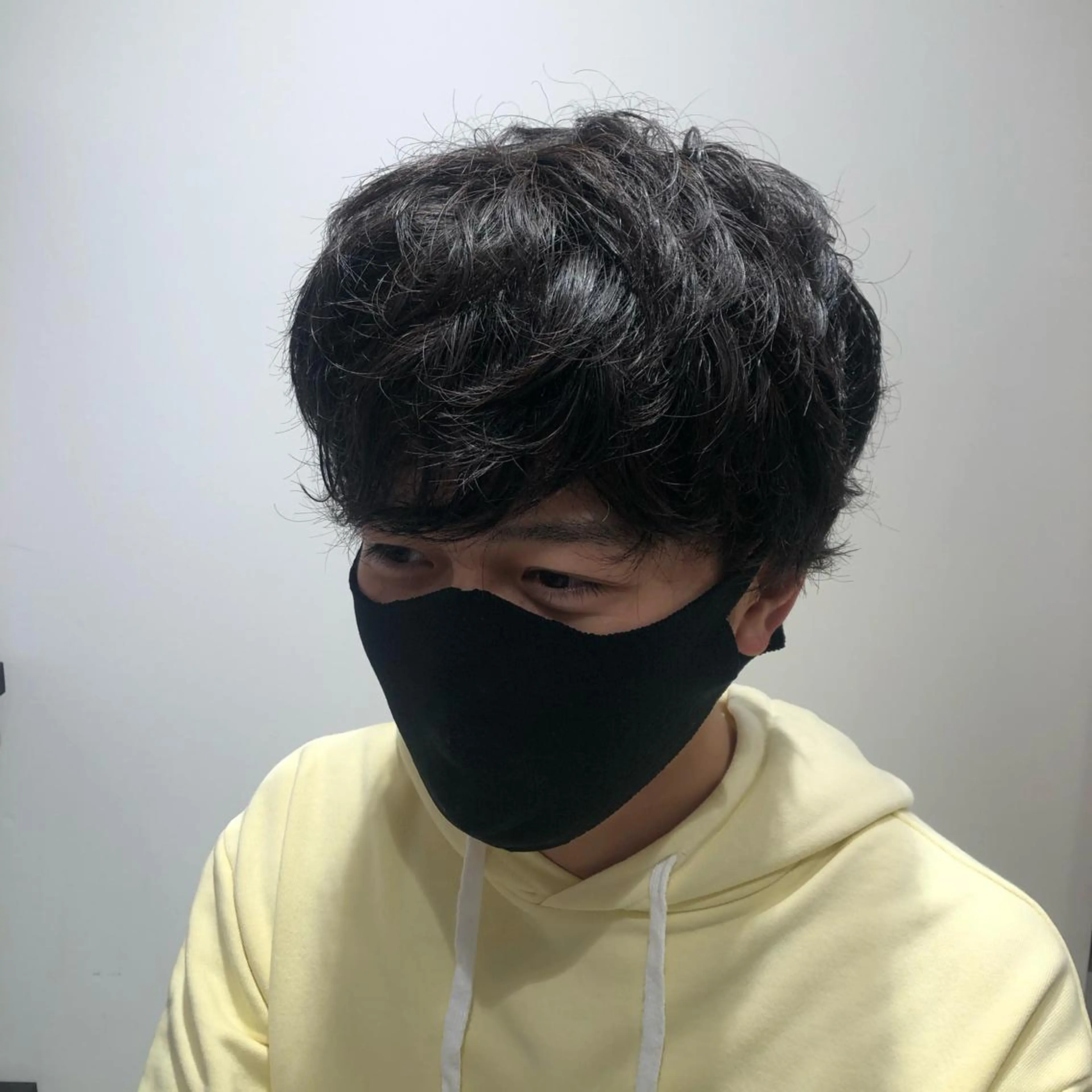 ショート カラー パーマ ヘアアレンジ メンズ パーソナルカラー合わ せたカラー🤍なつみのヘアスタイル