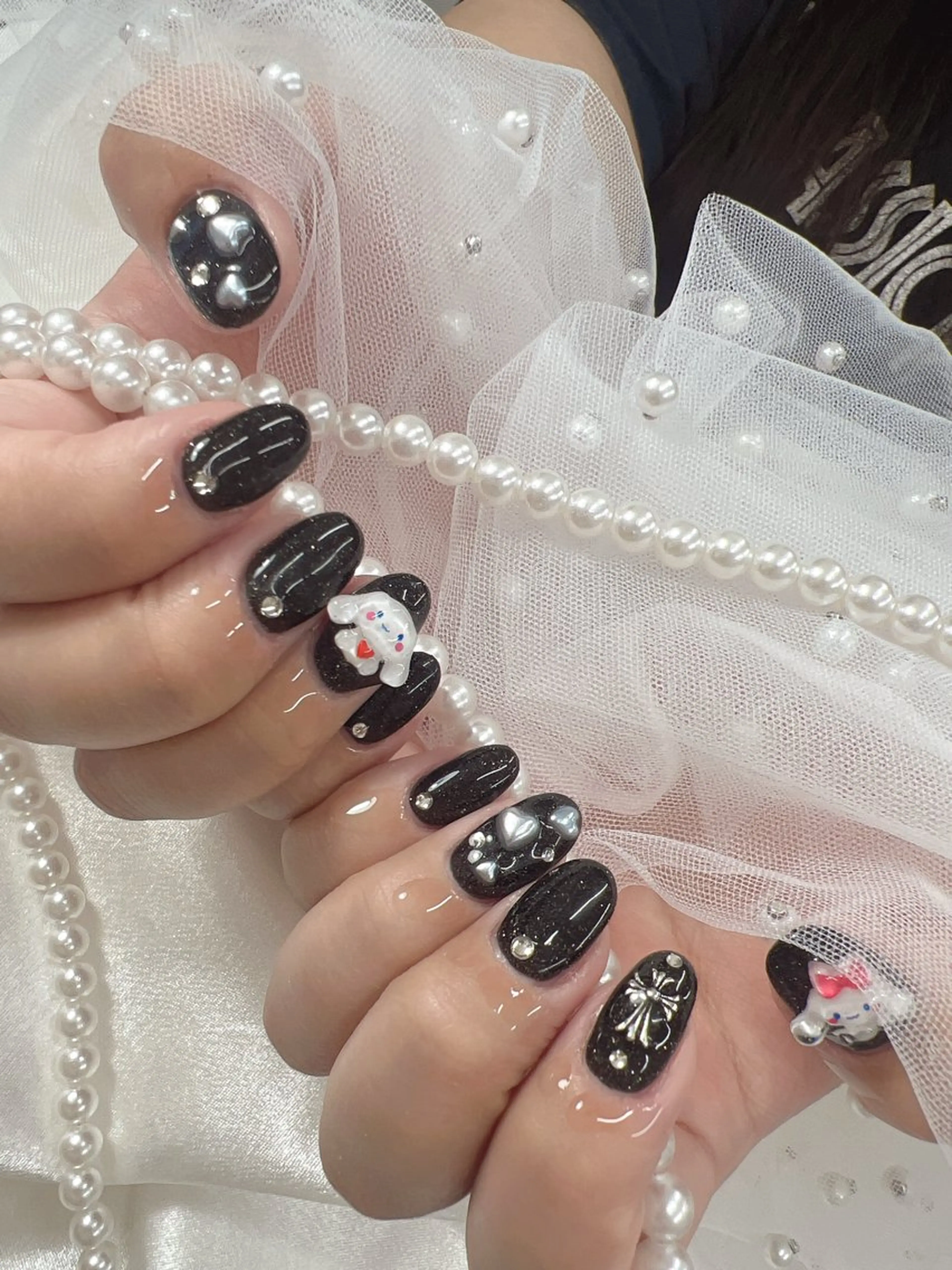 ネイル ワンカラーネイル シンプルネイル ハンドネイル bijou nails　蓮のネイルデザイン
