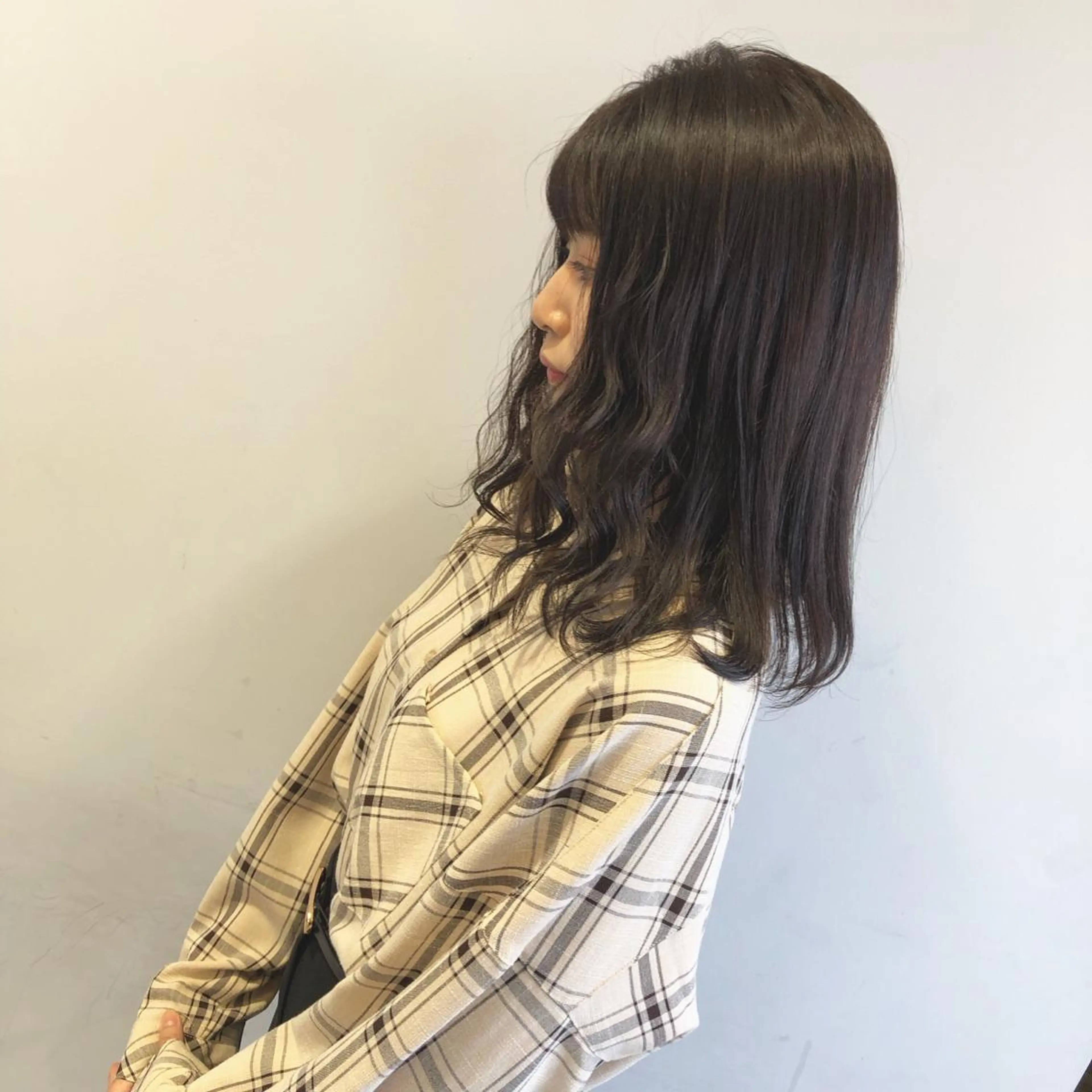 ミディアム 岩瀬 翔太のヘアスタイル