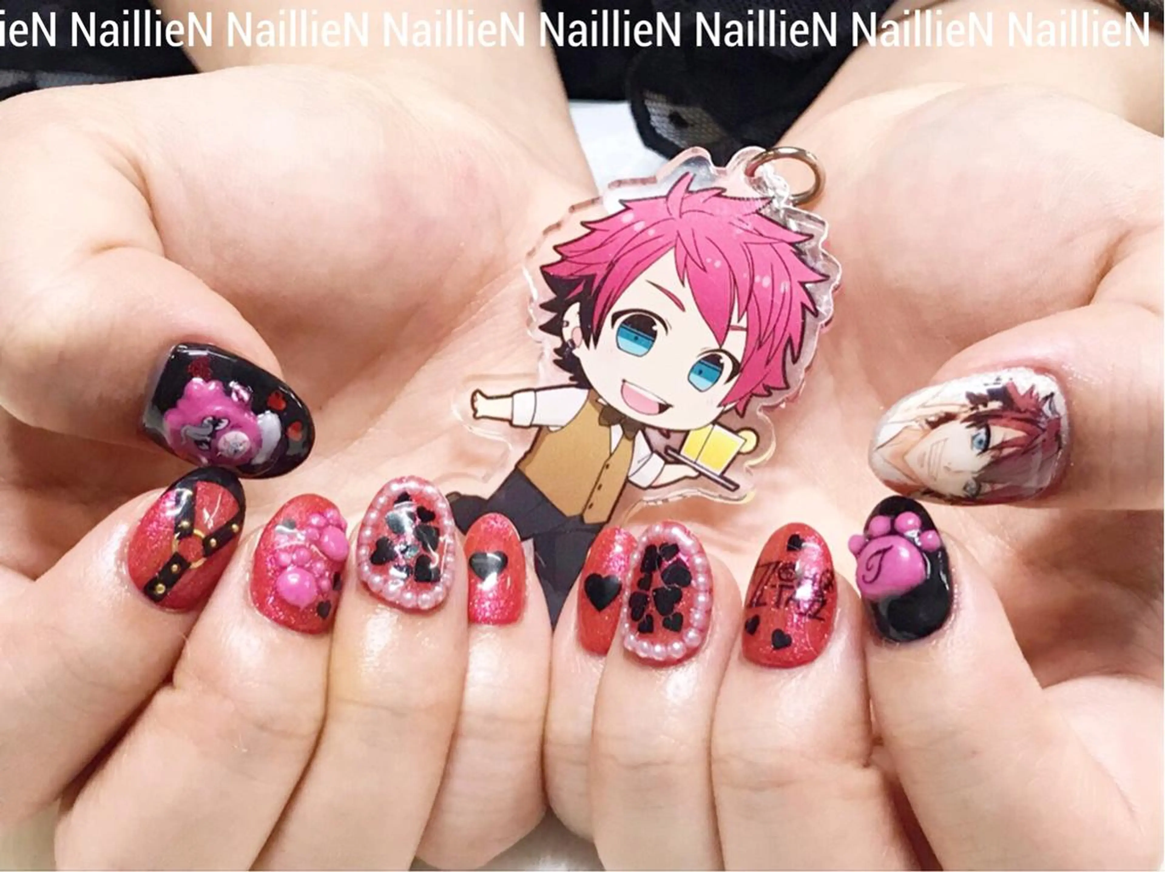 ネイル 持ち込み ハンドネイル Nail lieNのネイルデザイン