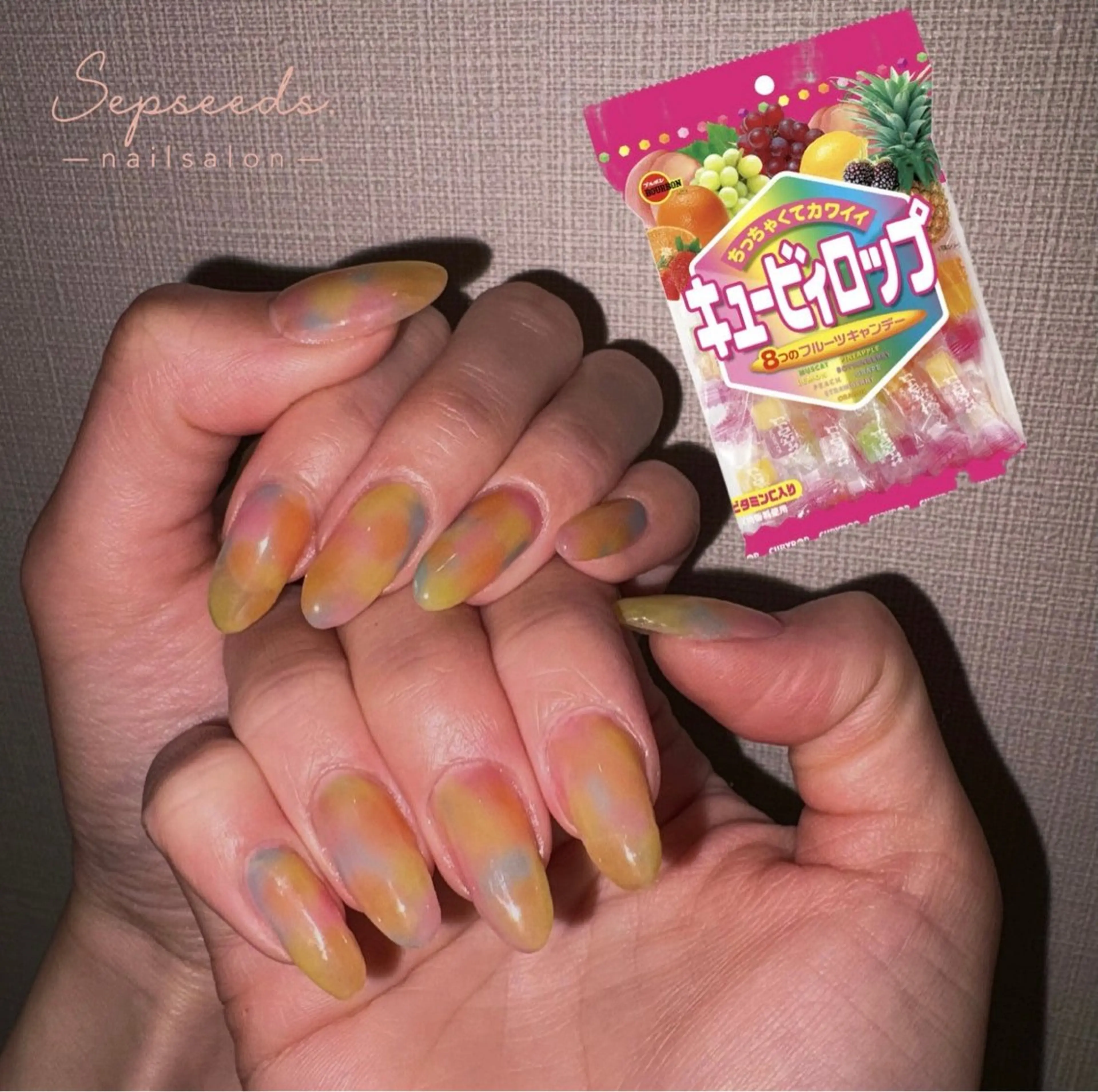 ネイル チークネイル Sepseeds. 🌱朝9時～OK🤲のネイルデザイン