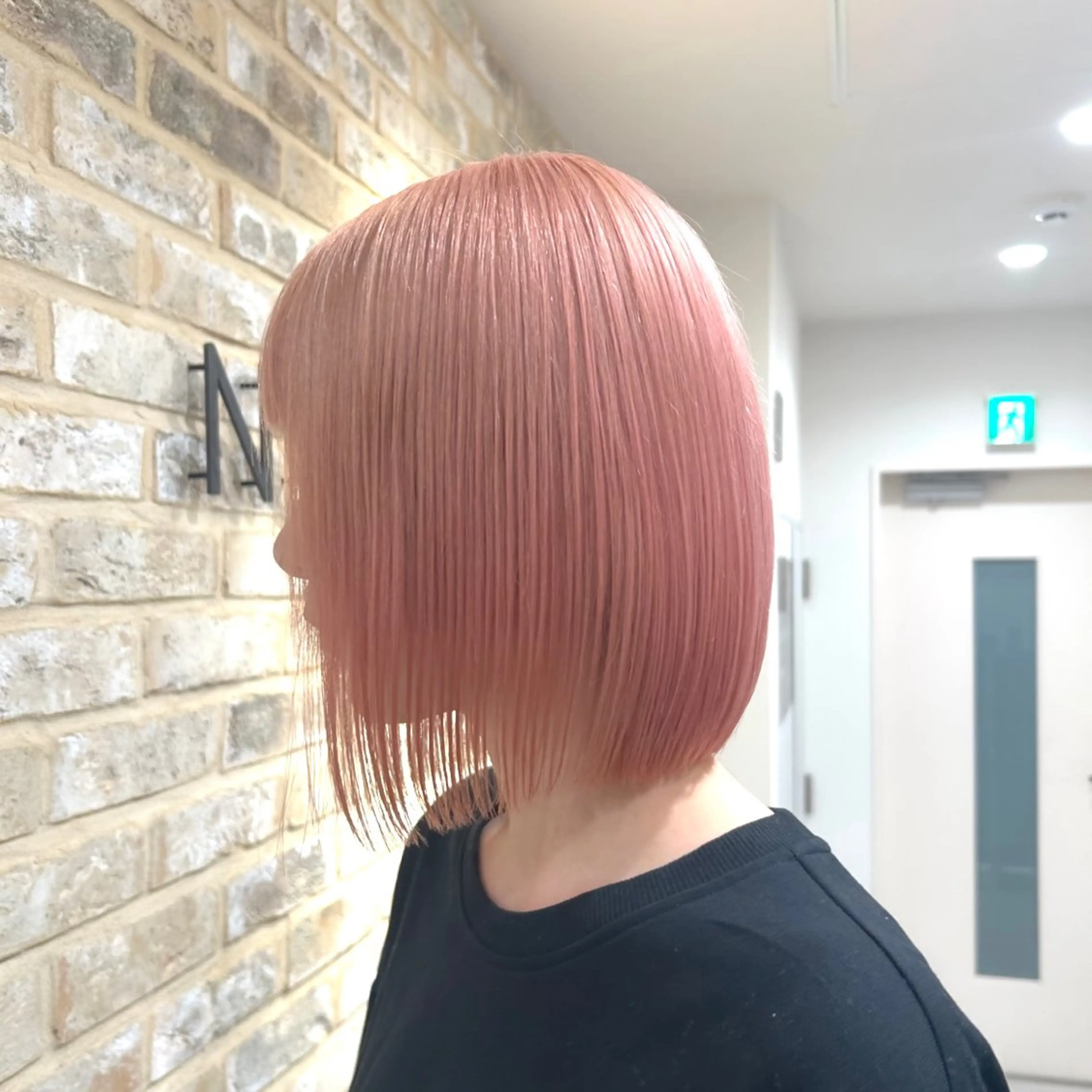 ショート カラー ハイトーンカラー ボブ ヘアカラー トリートメント ウルフ/レイヤー /suzuhaのヘアスタイル