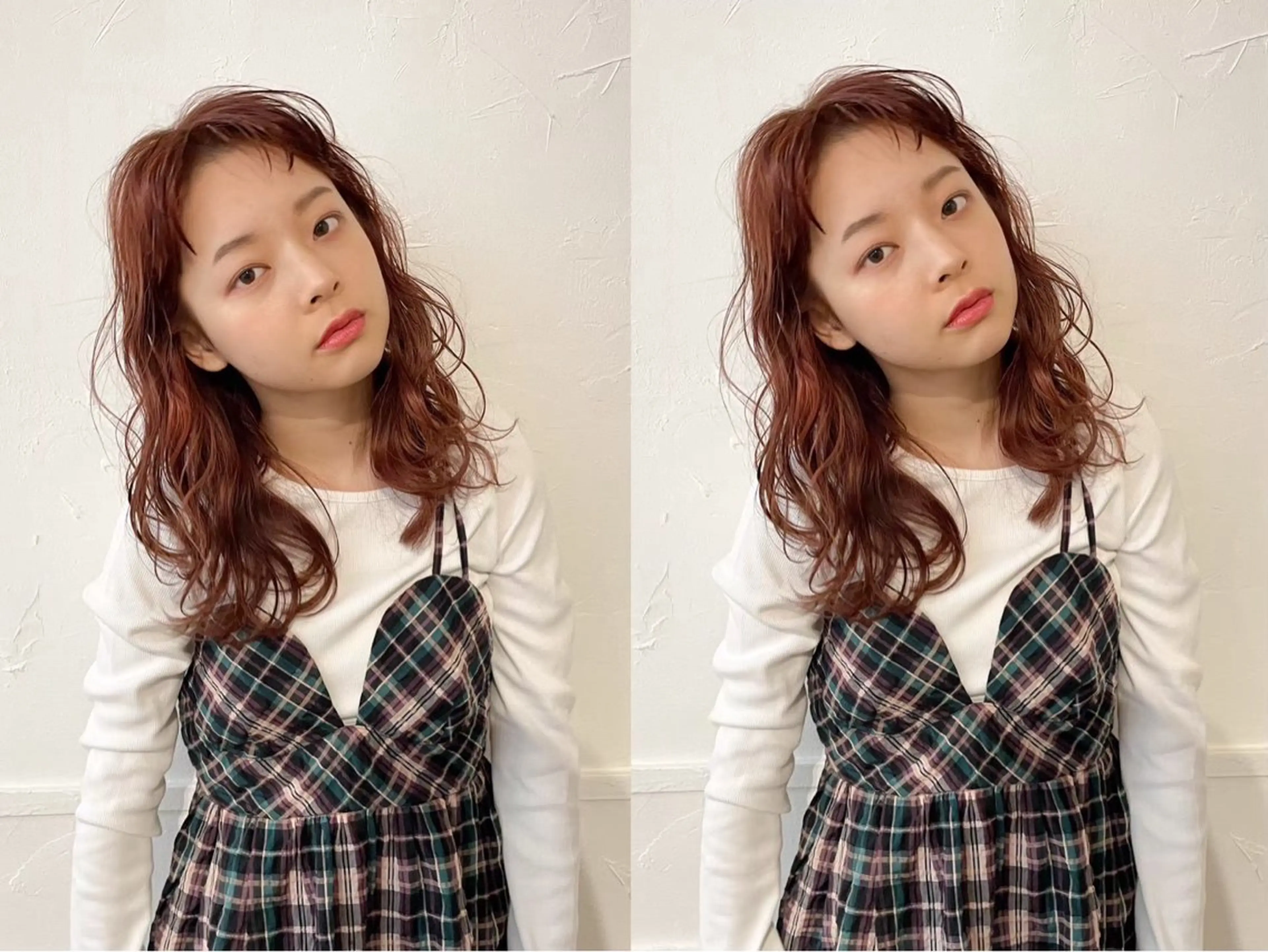 カラー 石井 ひまりのヘアスタイル