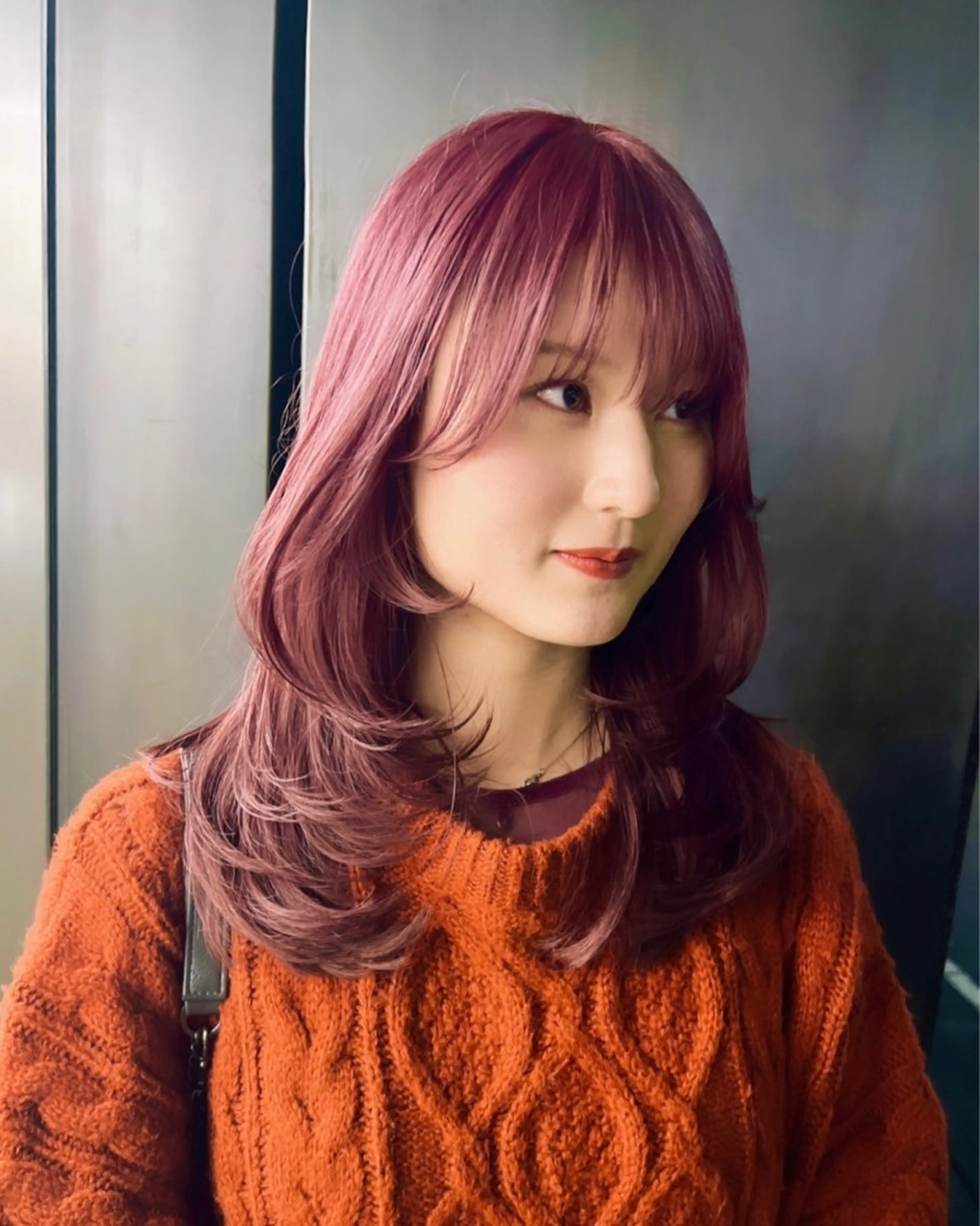 ロング カラー カット ヘアカラー トリートメント DX share salon渋谷所属・カラー系/カット特化 🟠オオタキマサシのヘアスタイル
