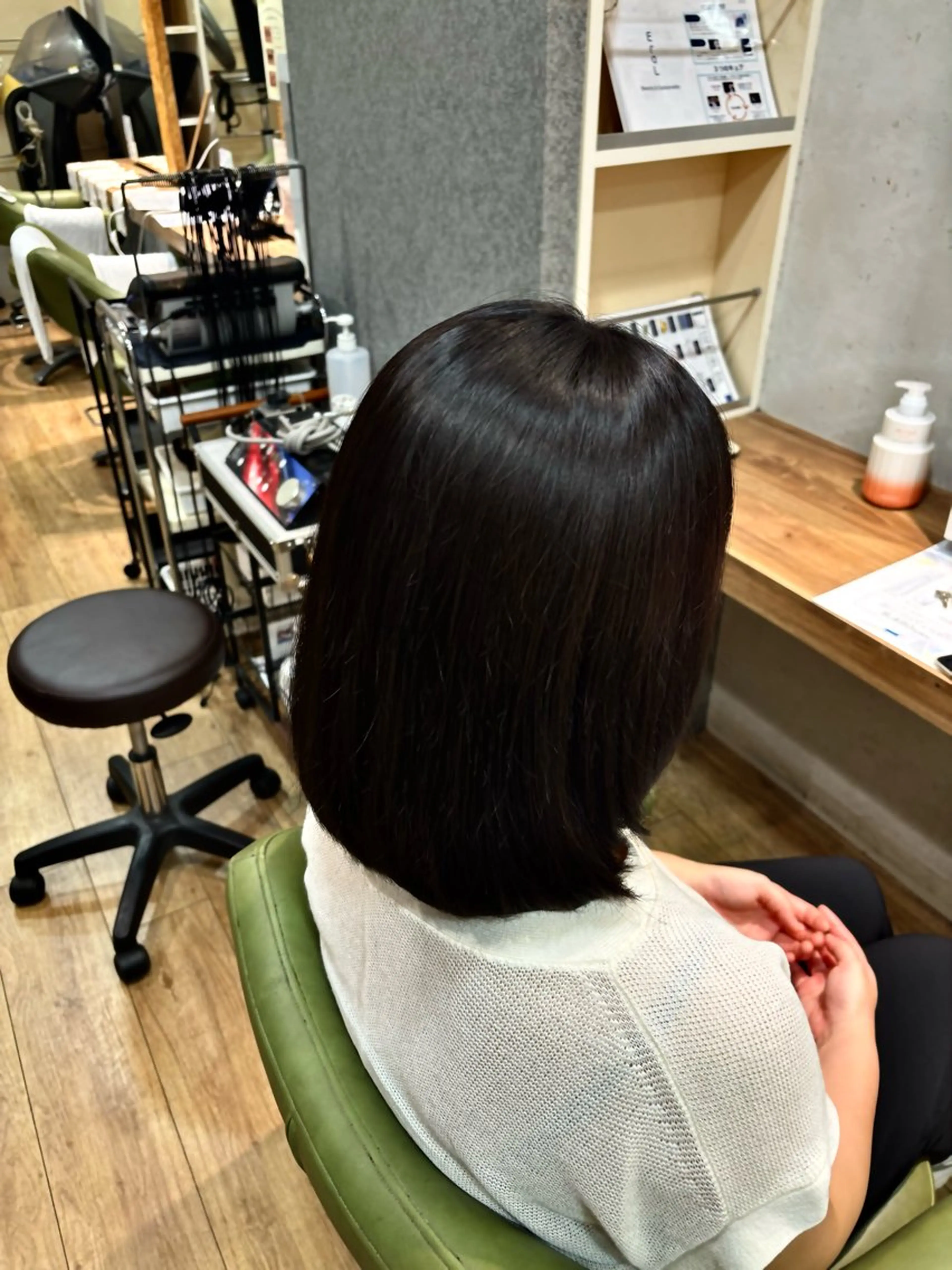 ミディアム ヘアカラー 📍blossom 東中野／ユメミ🤎のヘアスタイル