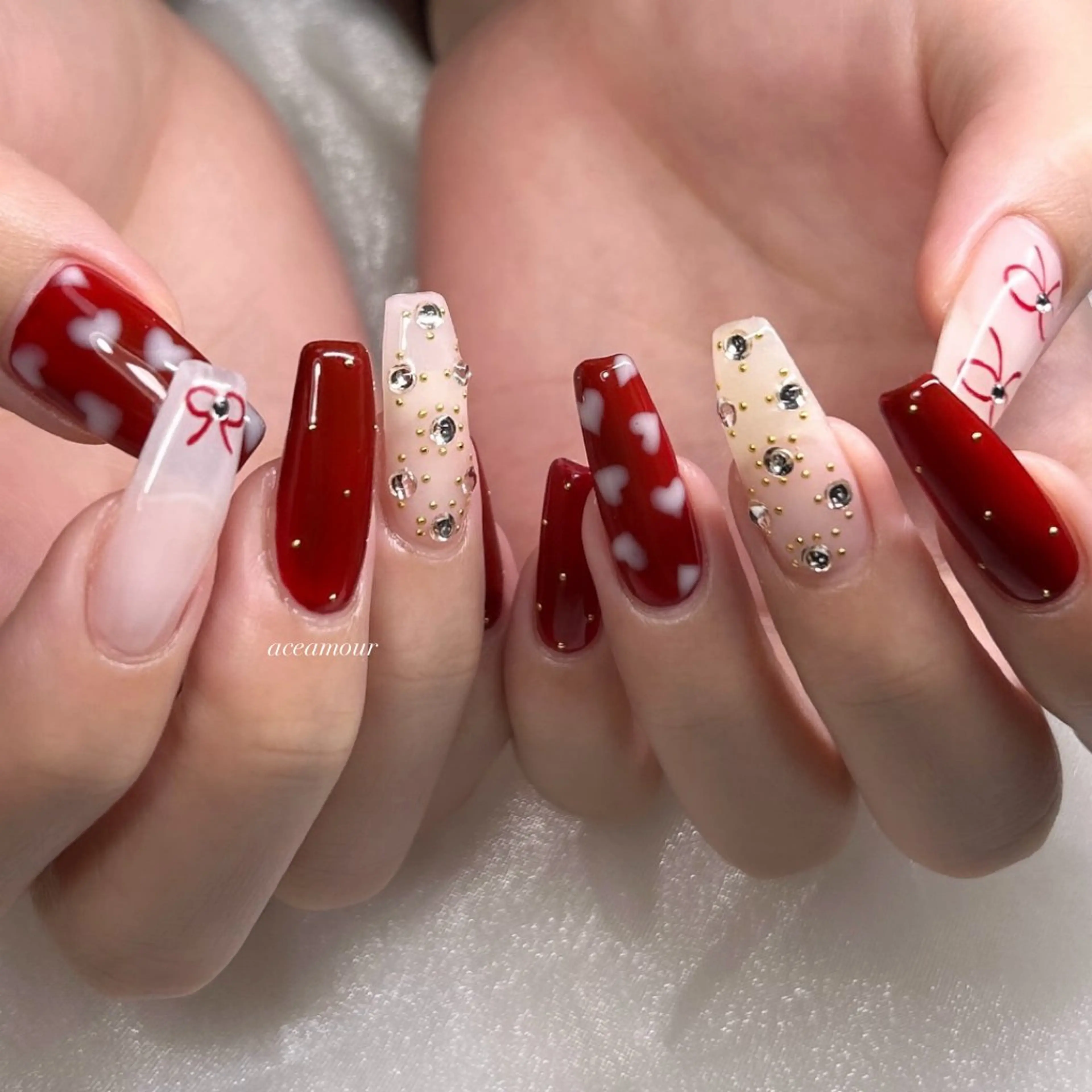 ネイル ハンドネイル ネイル/耳つぼ /新ホワイトニングのネイルデザイン