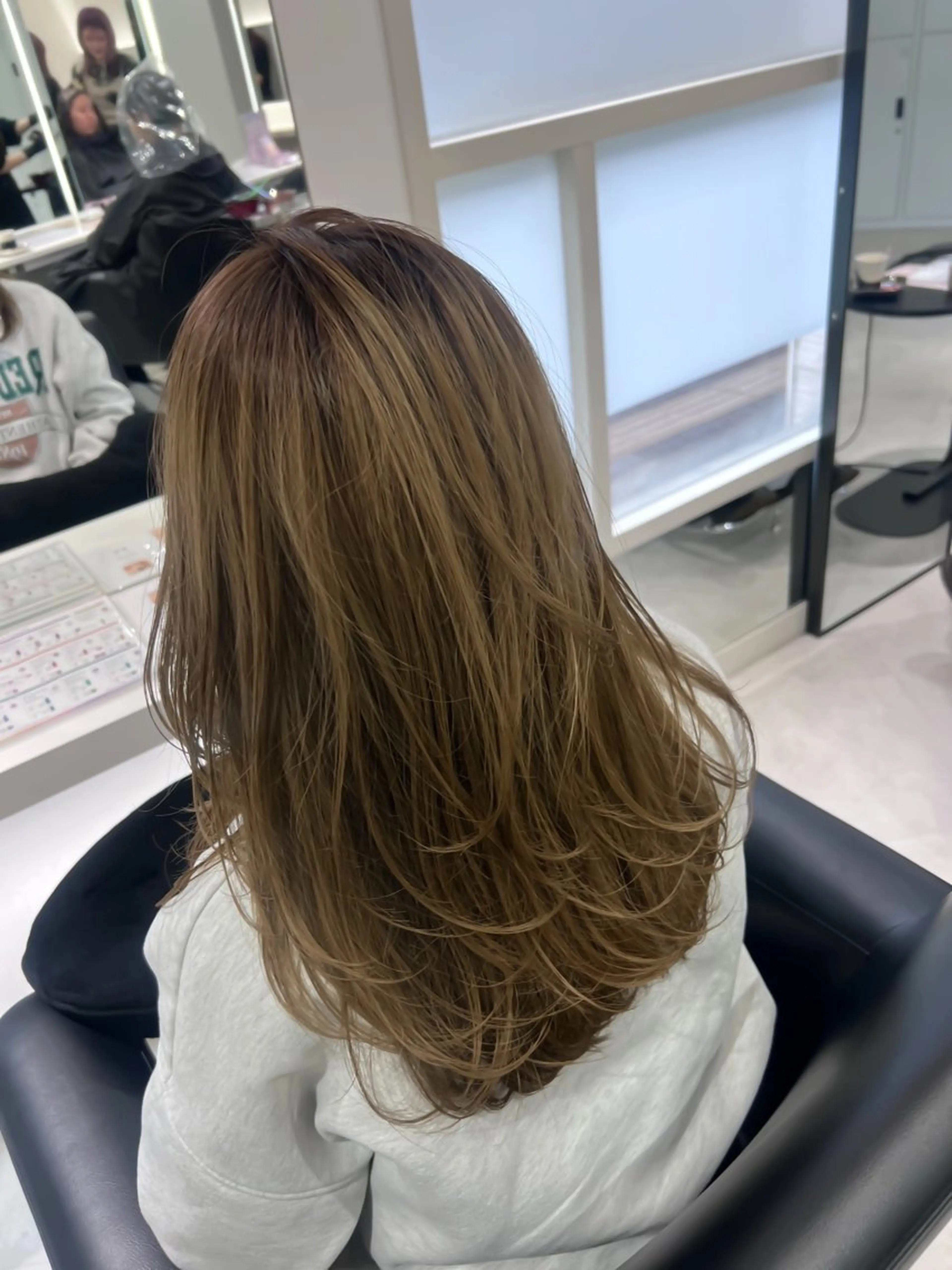 ロング カット トリートメント ヘアセット 🖤:抜け感×大人 スタイル/Aoiのヘアスタイル