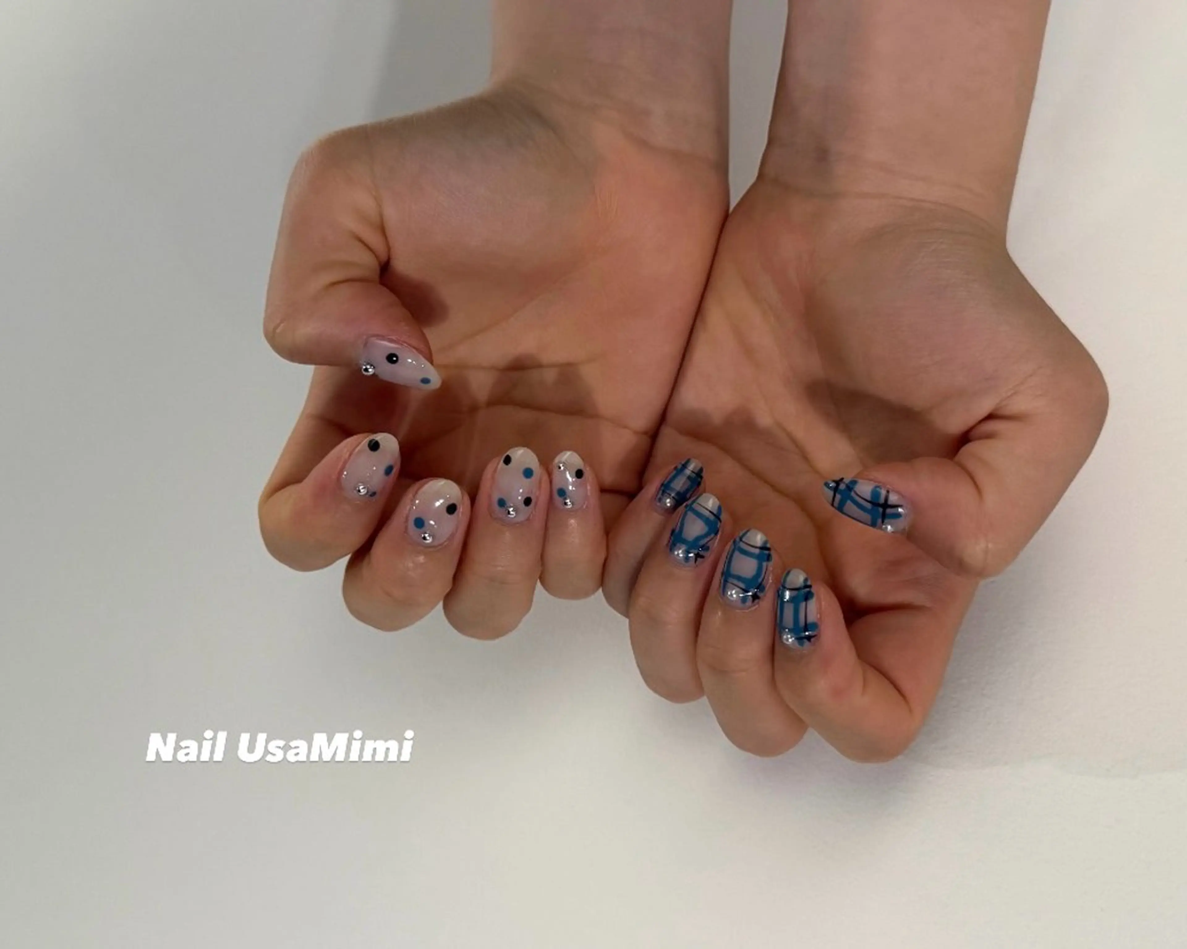 ネイル アートネイル ハンドネイル 本町NailUsaM imi KEINAのネイルデザイン