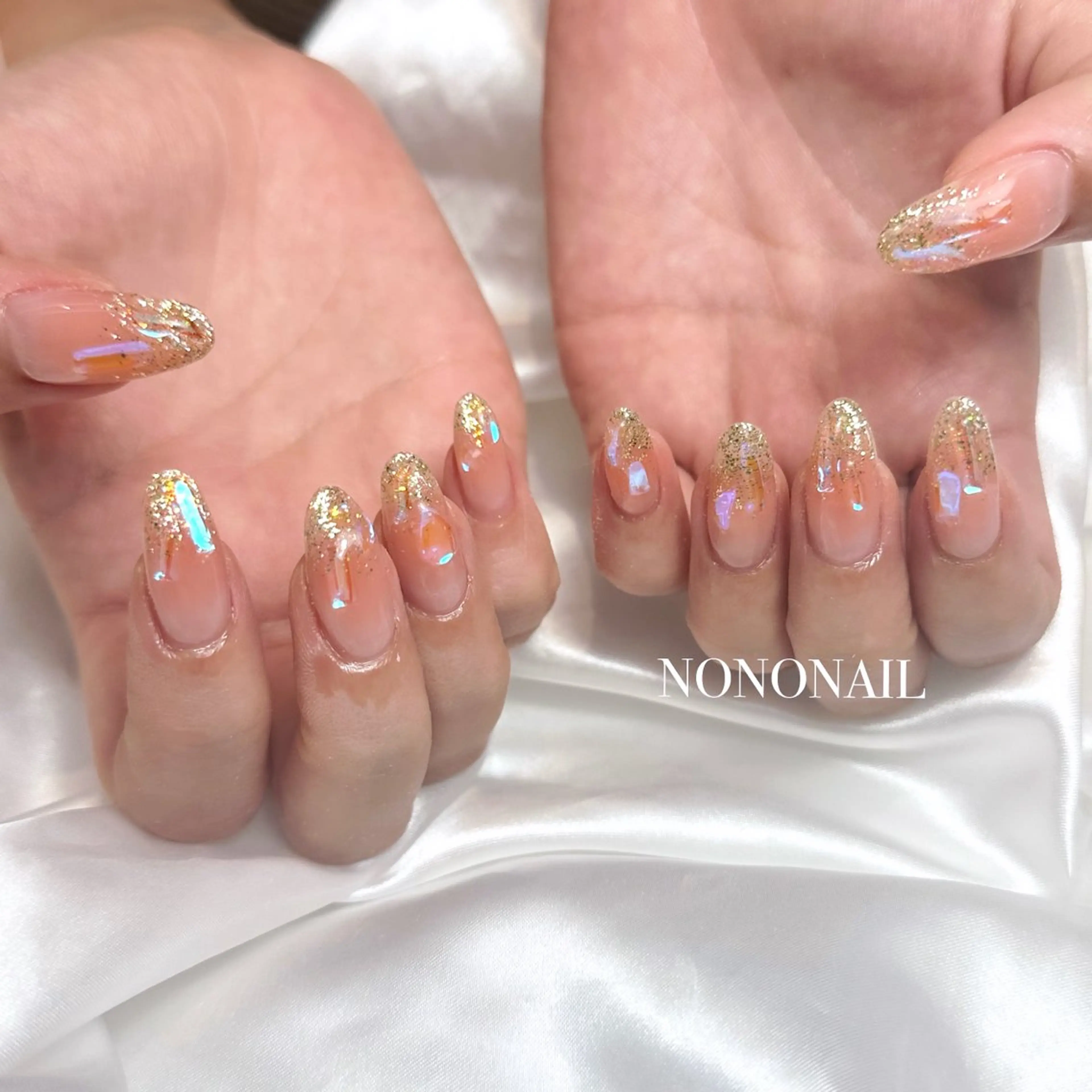 ネイル チークネイル ワンホンネイル ume hairsalon所属・nono/ 熊取ﾈｲﾙｻﾛﾝのネイルデザイン