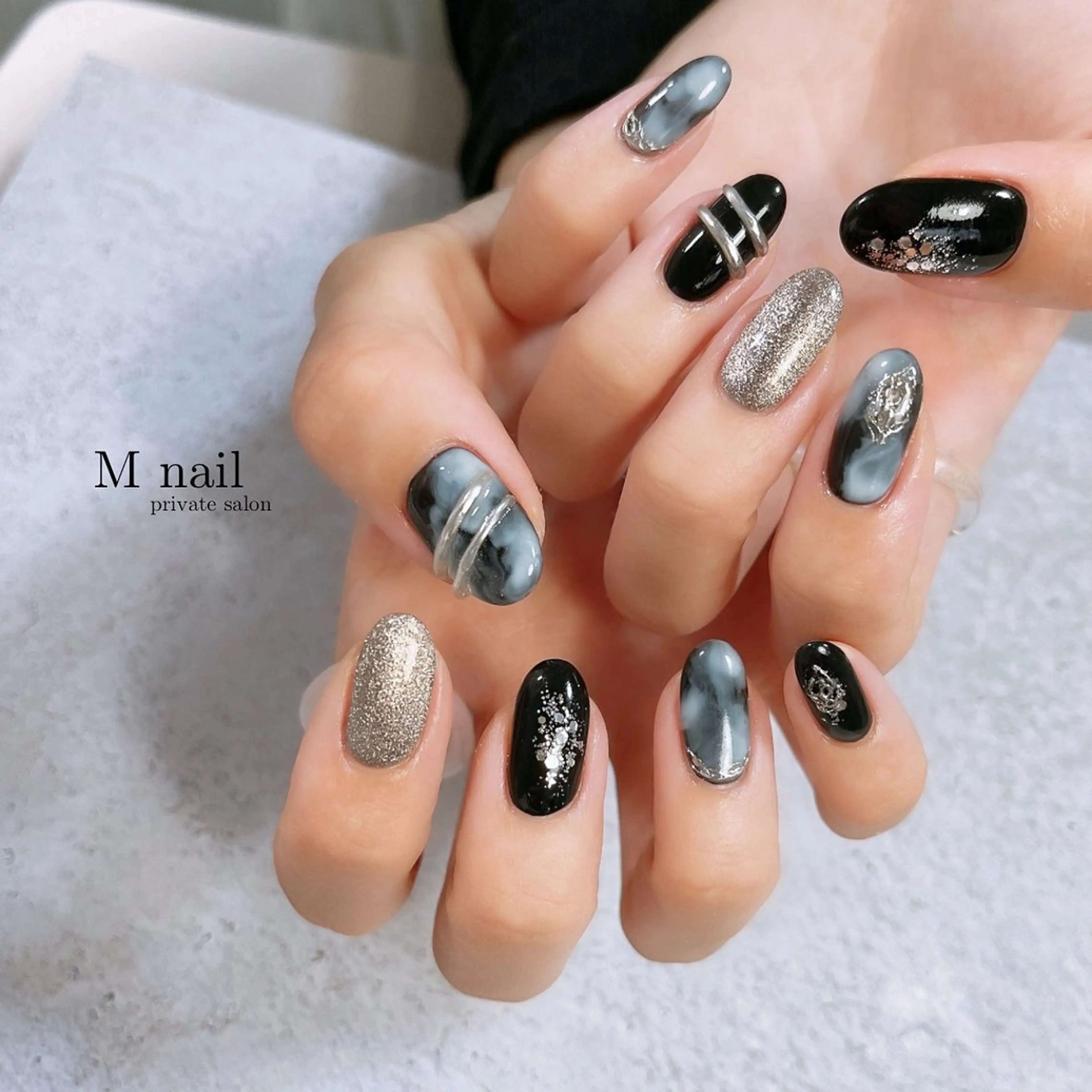 ネイル ハンドネイル M nailのネイルデザイン