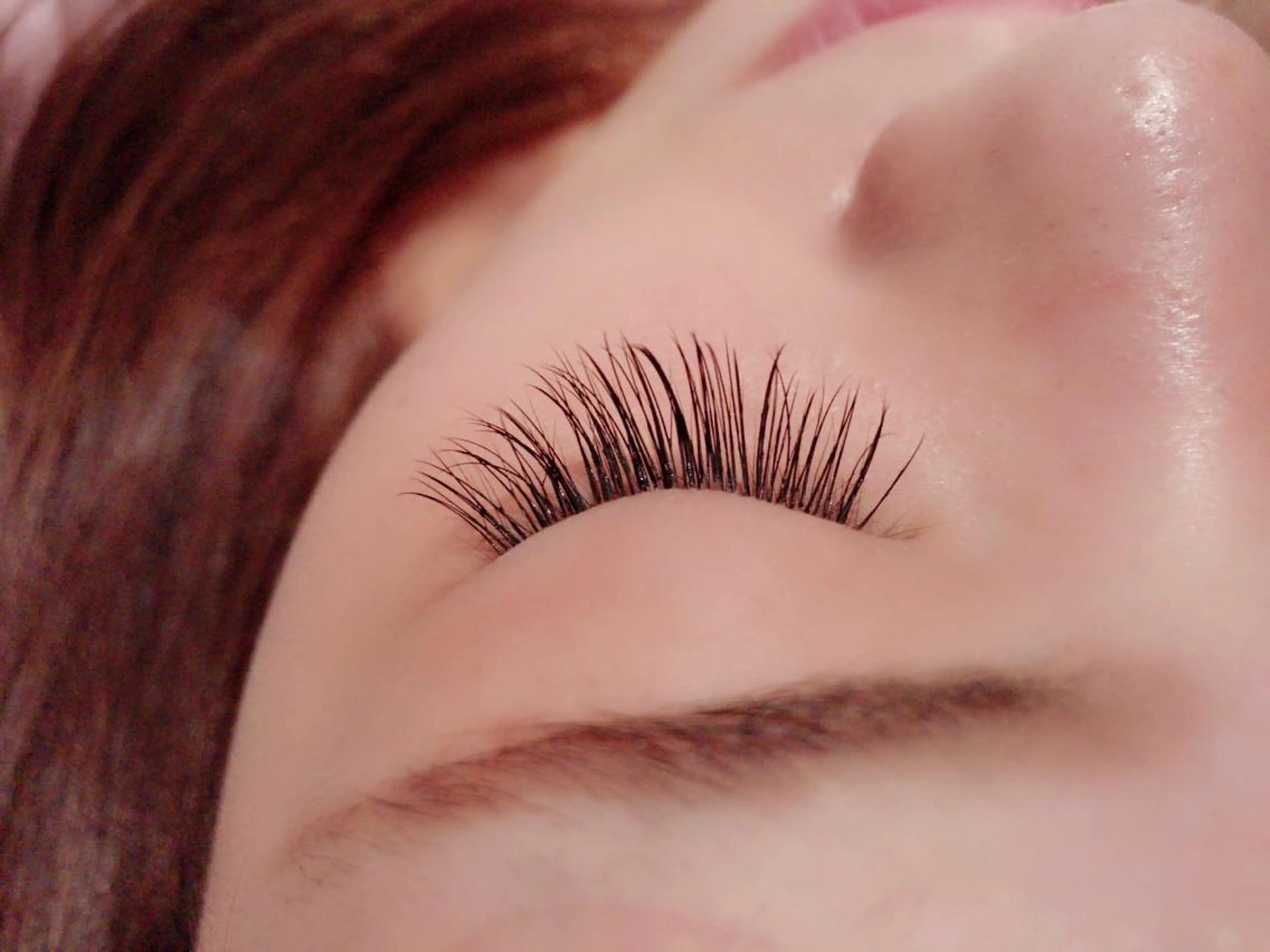 マツエク・マツパ Cカール UMEDA FIGAROのヘアスタイル
