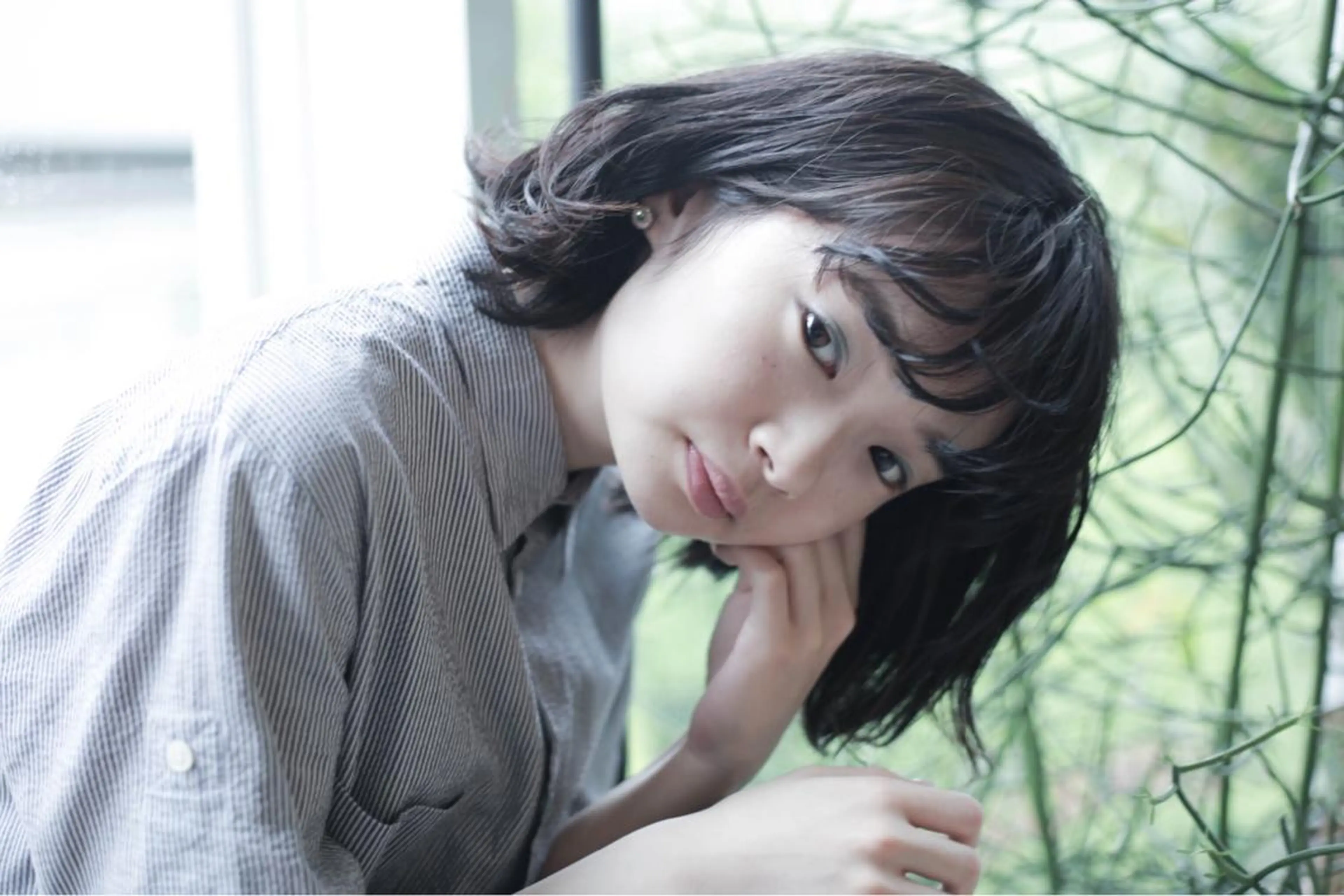 ミディアム パーマ Genta @gegege75のヘアスタイル