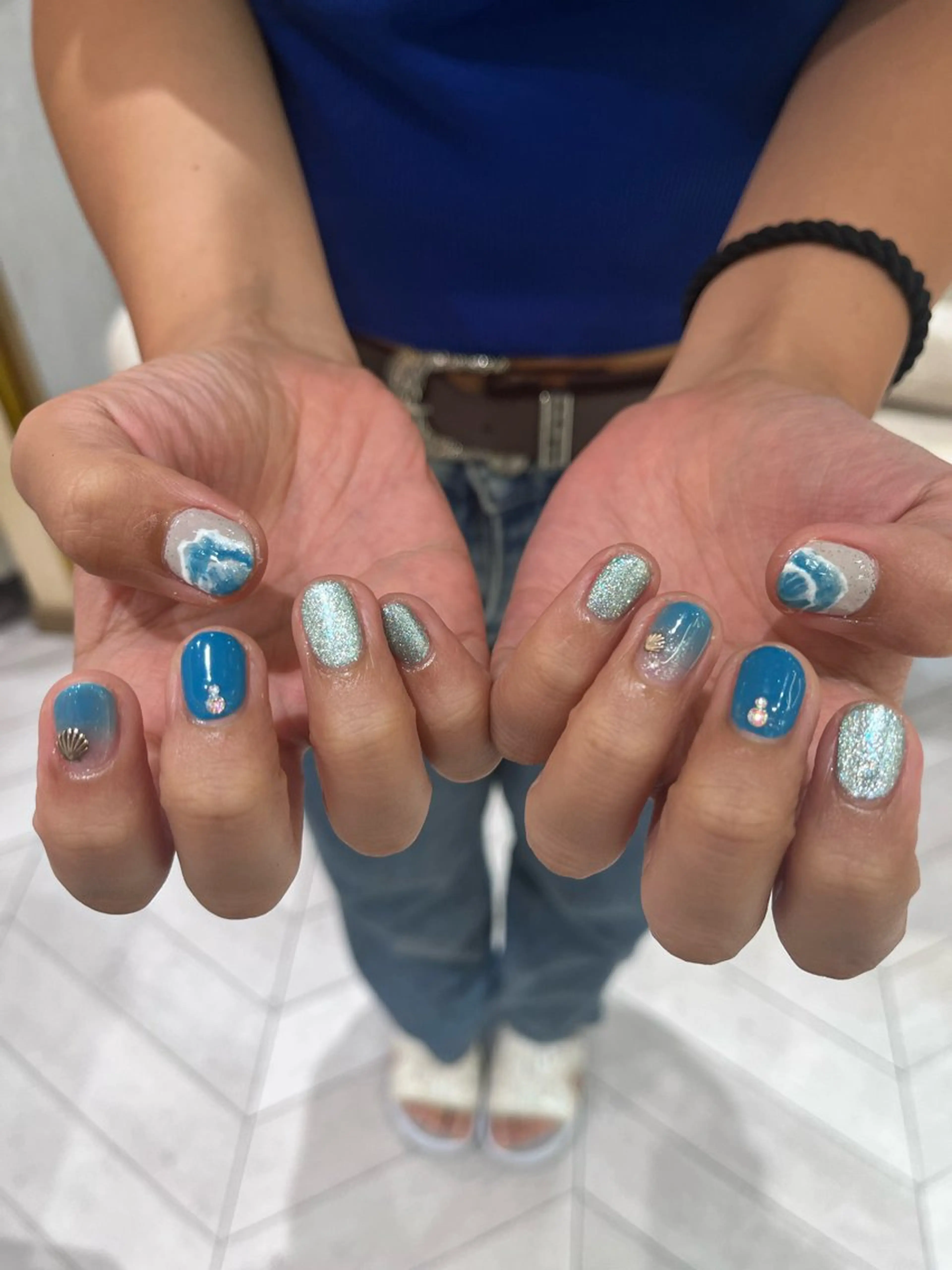 ネイル ハンドネイル ∴Sanae. ∴ トータルビューティーのマツエク・マツパデザイン