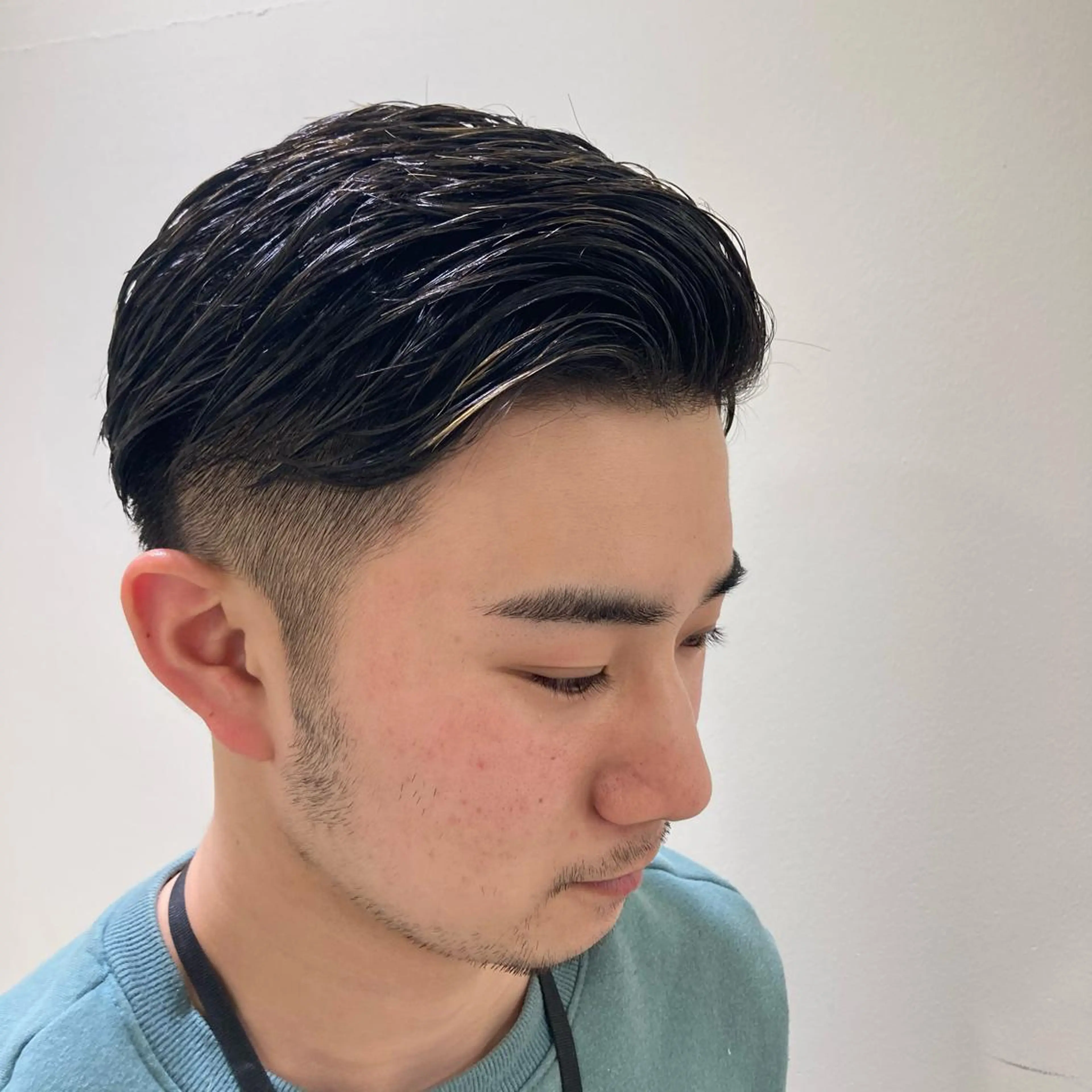 ショート メンズ メンズパーマ メンズ専門💈中島 太一💈のヘアスタイル