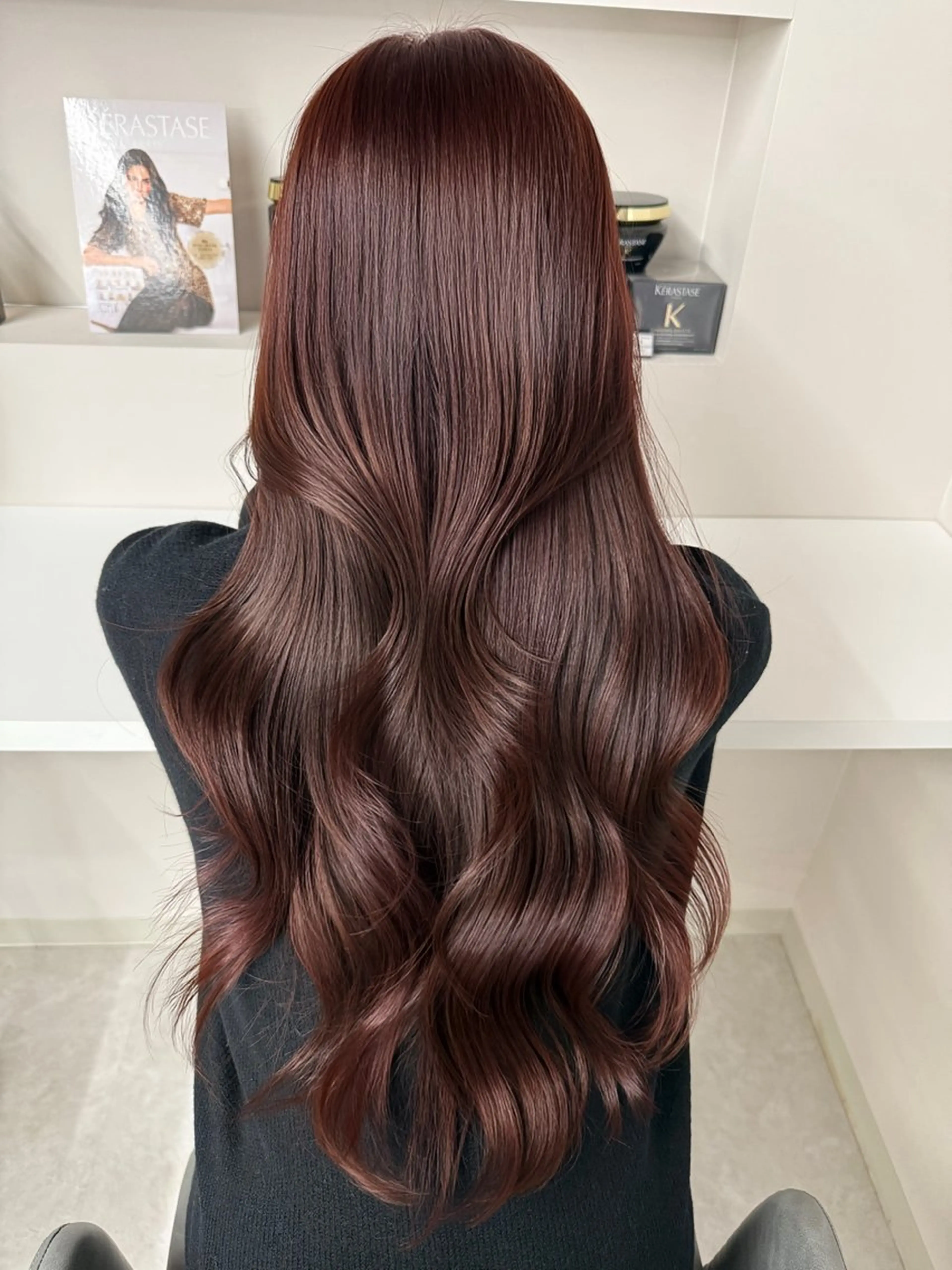 ロング エクステ×レイヤー 黎也のヘアスタイル