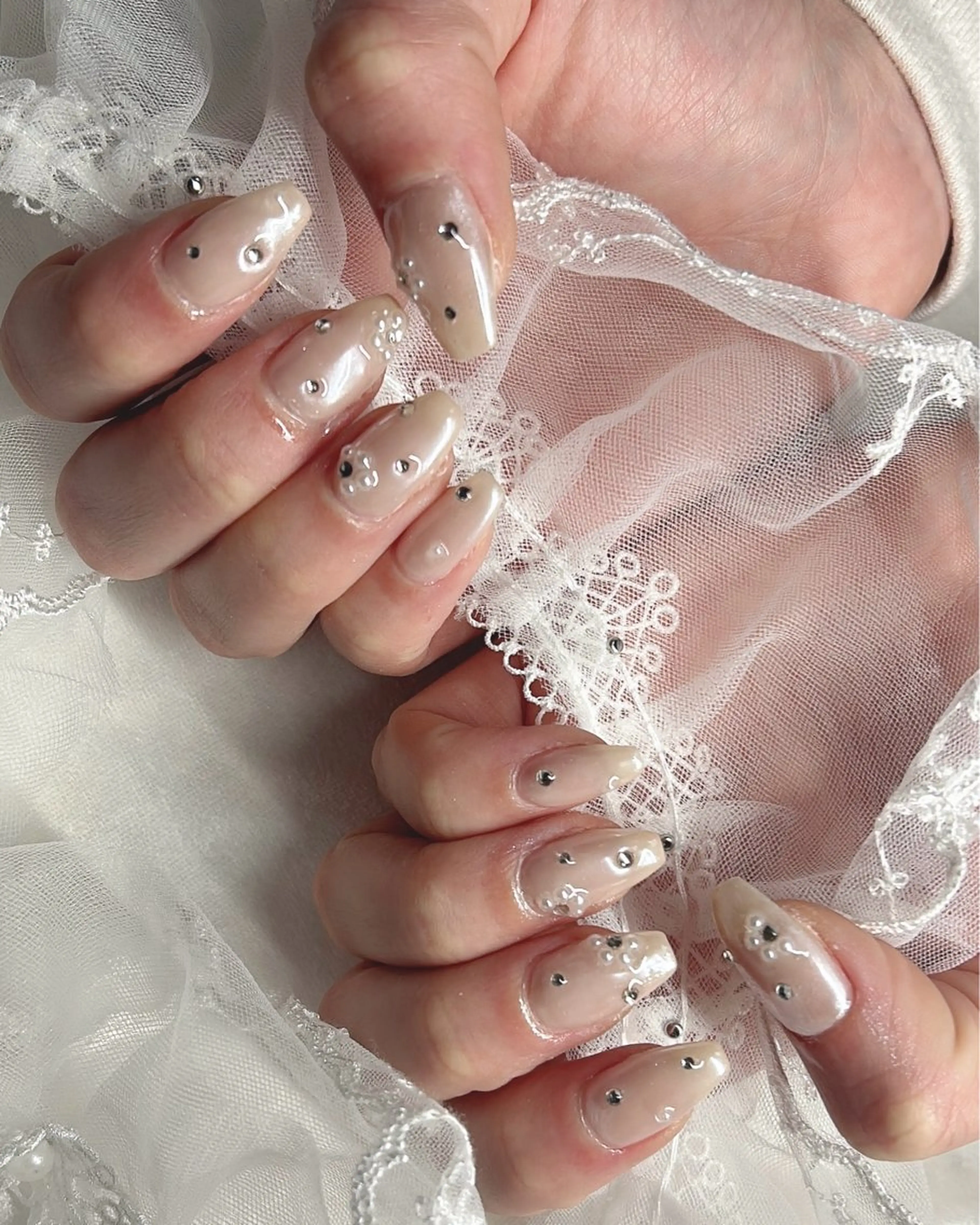 ネイル ミラーネイル ハンドネイル Bestnail所属・Best Nail Yu🎀🫧のネイルデザイン