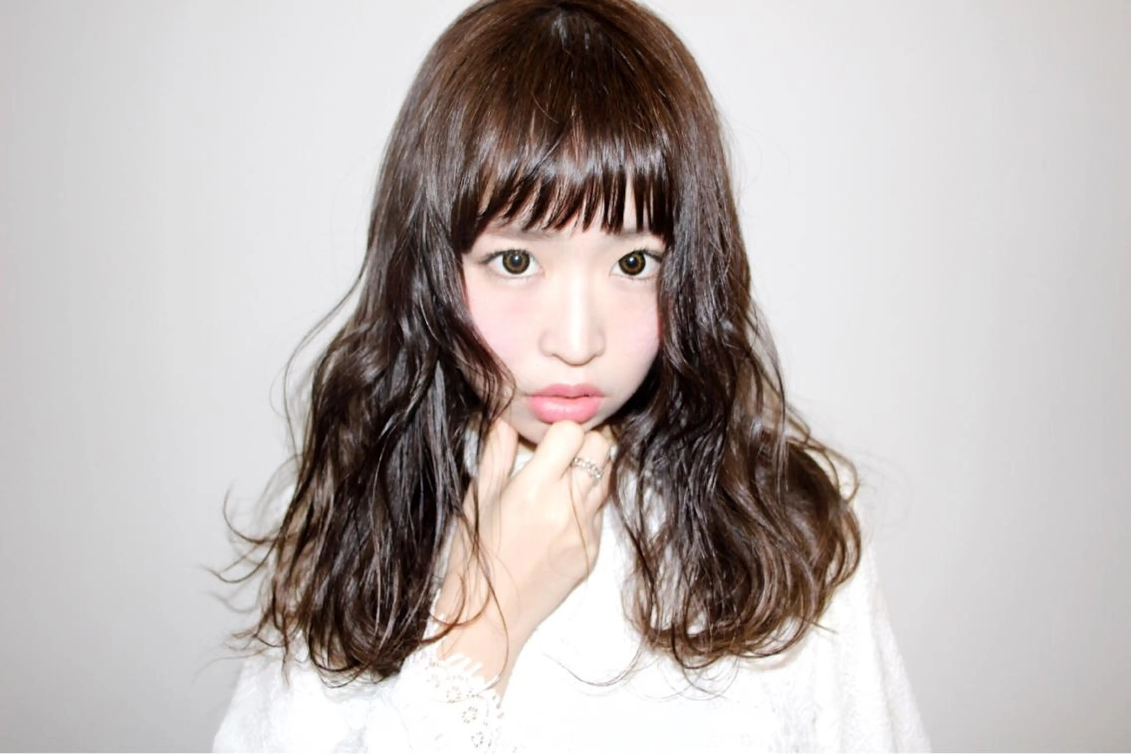 セミロング MI NAのヘアスタイル