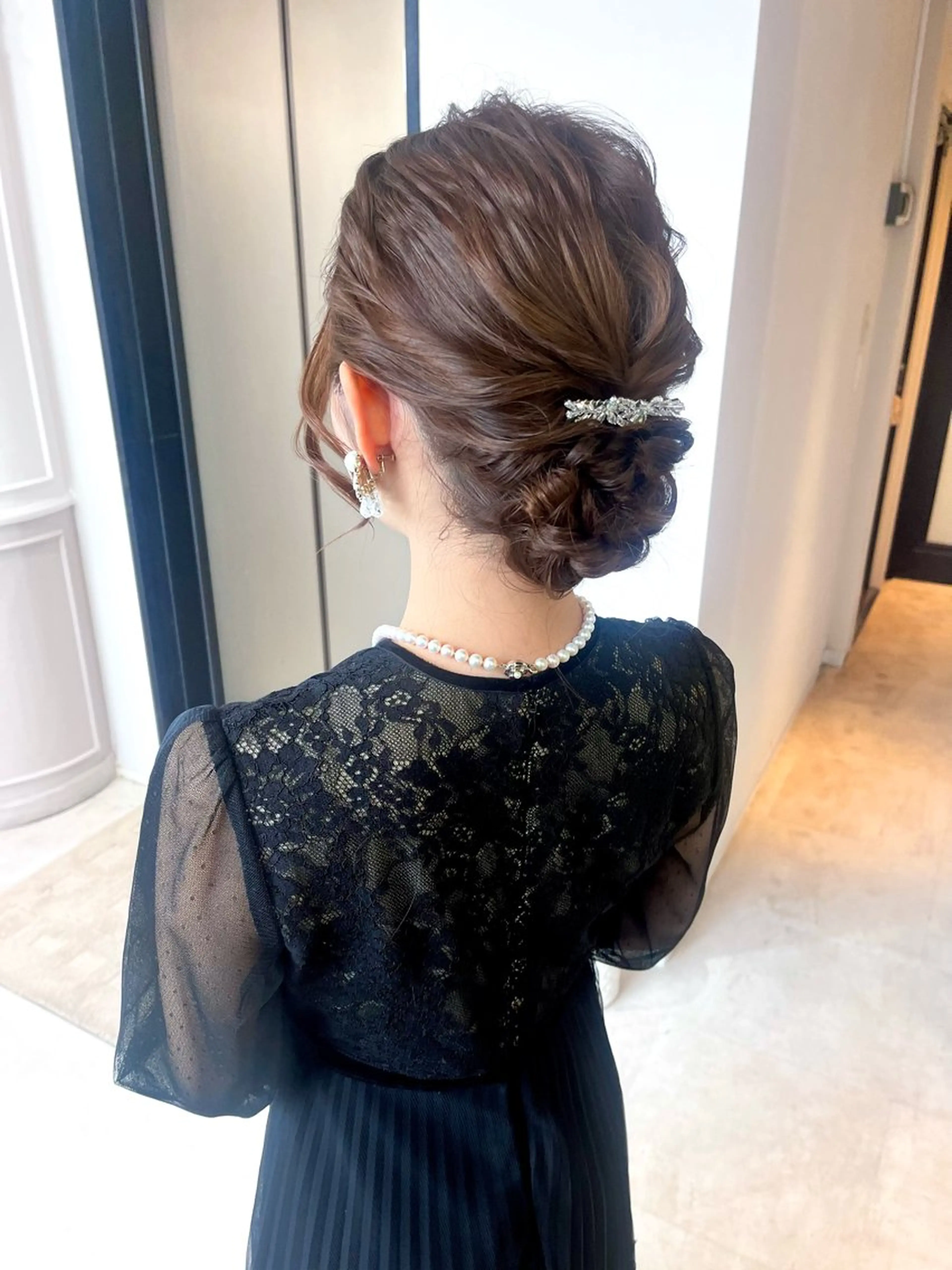 ヘアアレンジ ナナ/梅田/髪質改善 カラー/ストレートのヘアスタイル