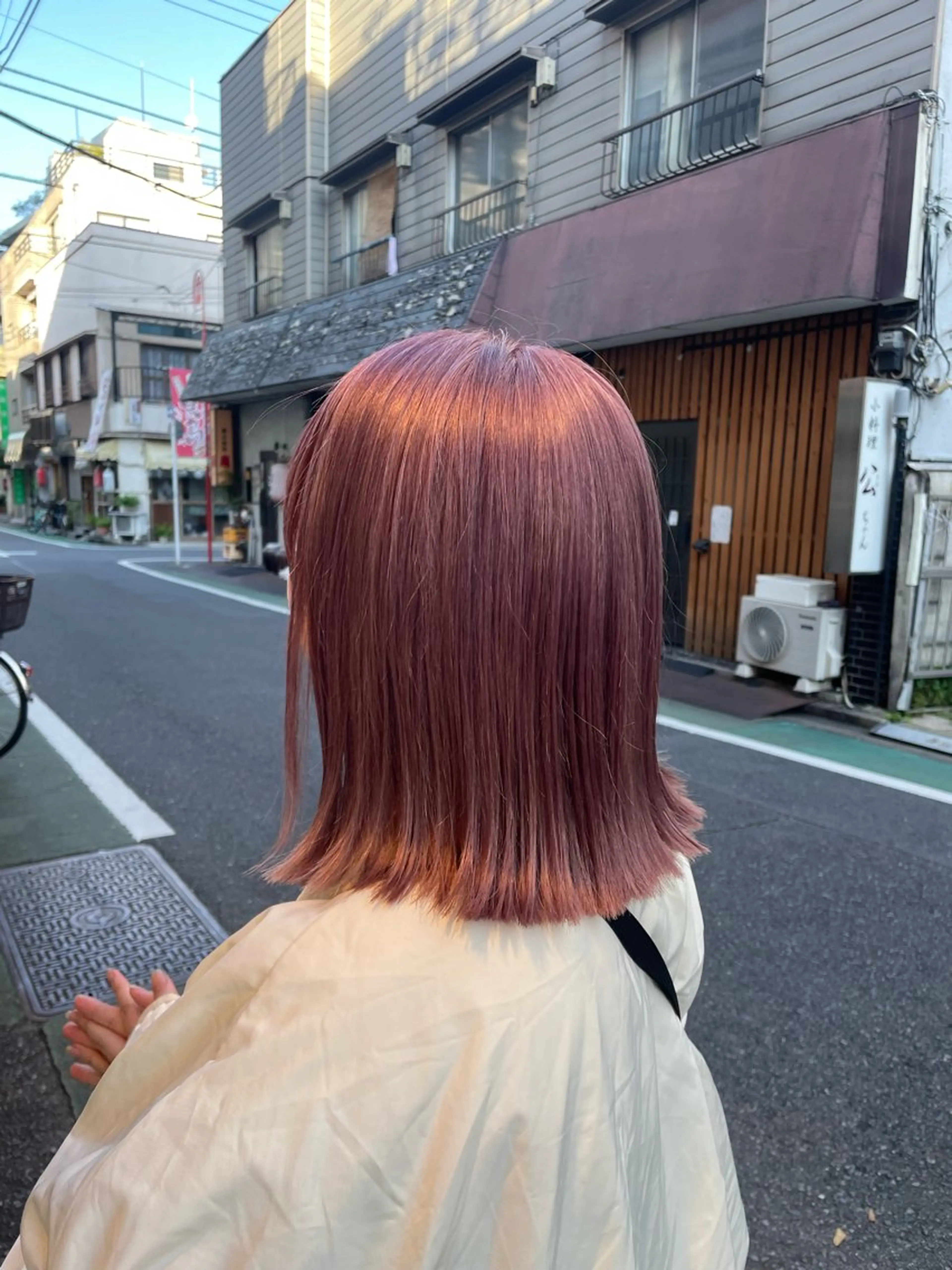 ミディアム ヘアカラー ハイレート🤍🫧 池田のヘアスタイル