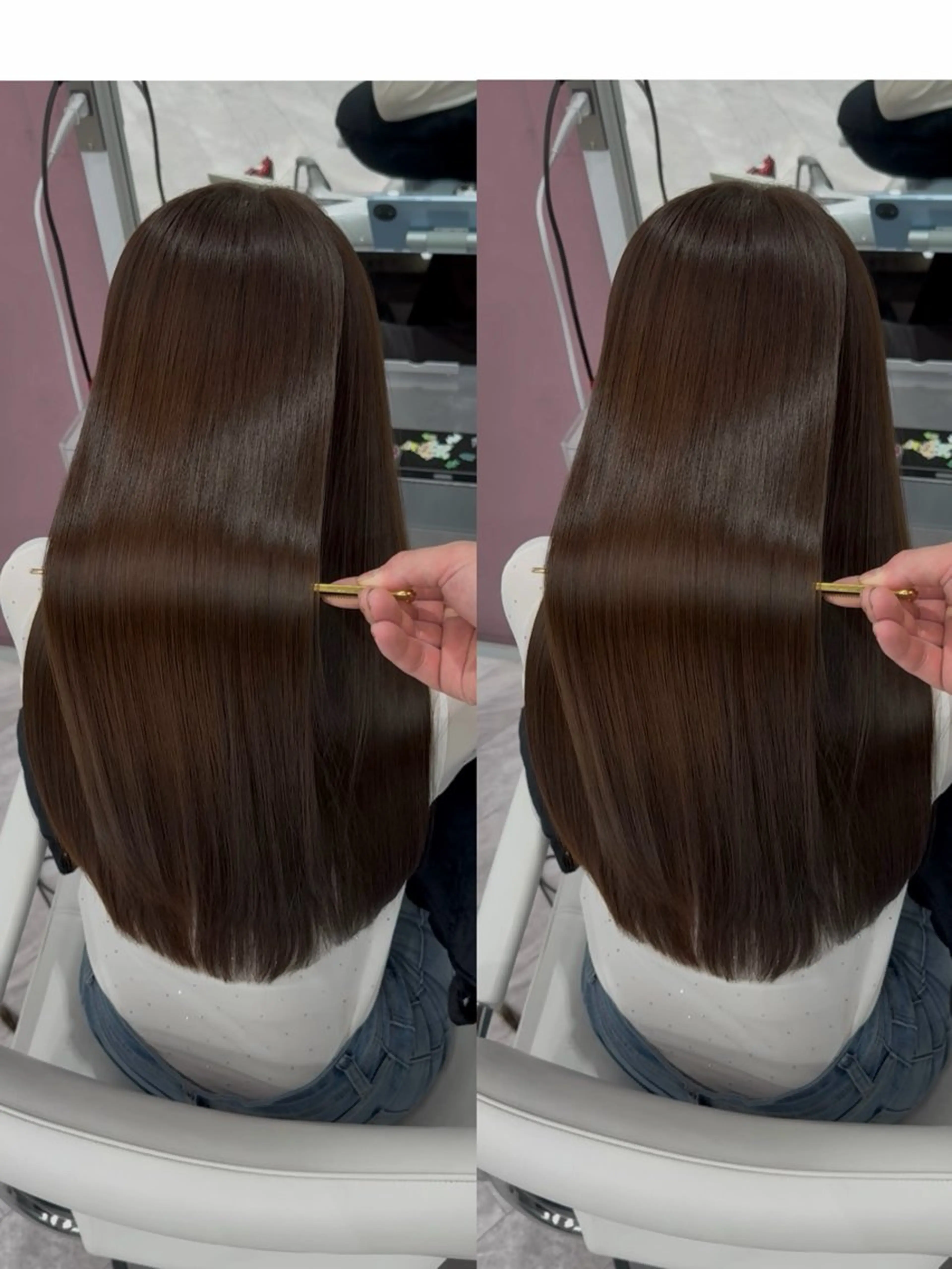 ロング カラー カット ヘアカラー 縮毛矯正 トリートメント 池袋/髪質改善/ 艶カラー/koikiのヘアスタイル