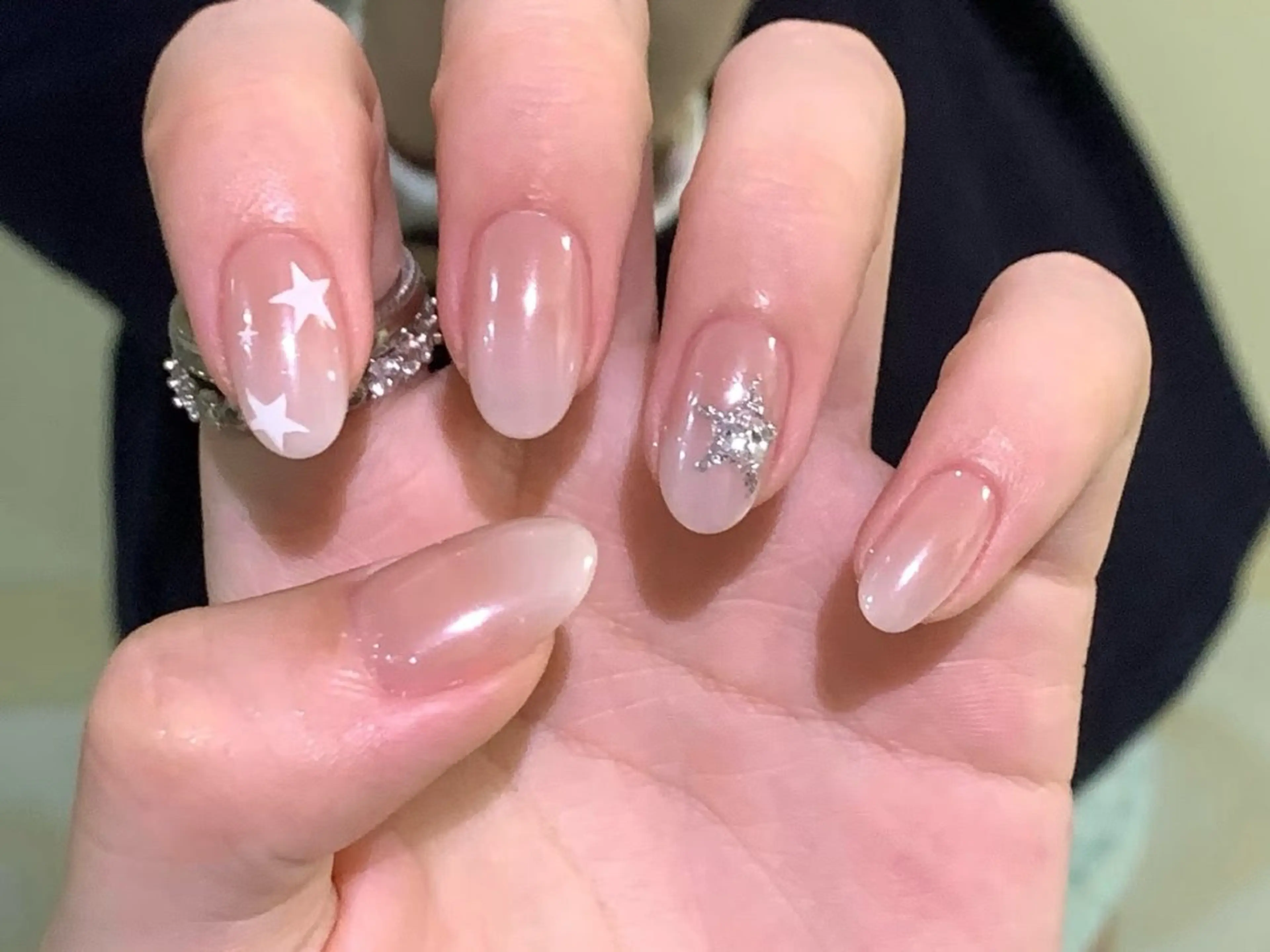 セミロング ハンドネイル Atelier nail salonのネイルデザイン