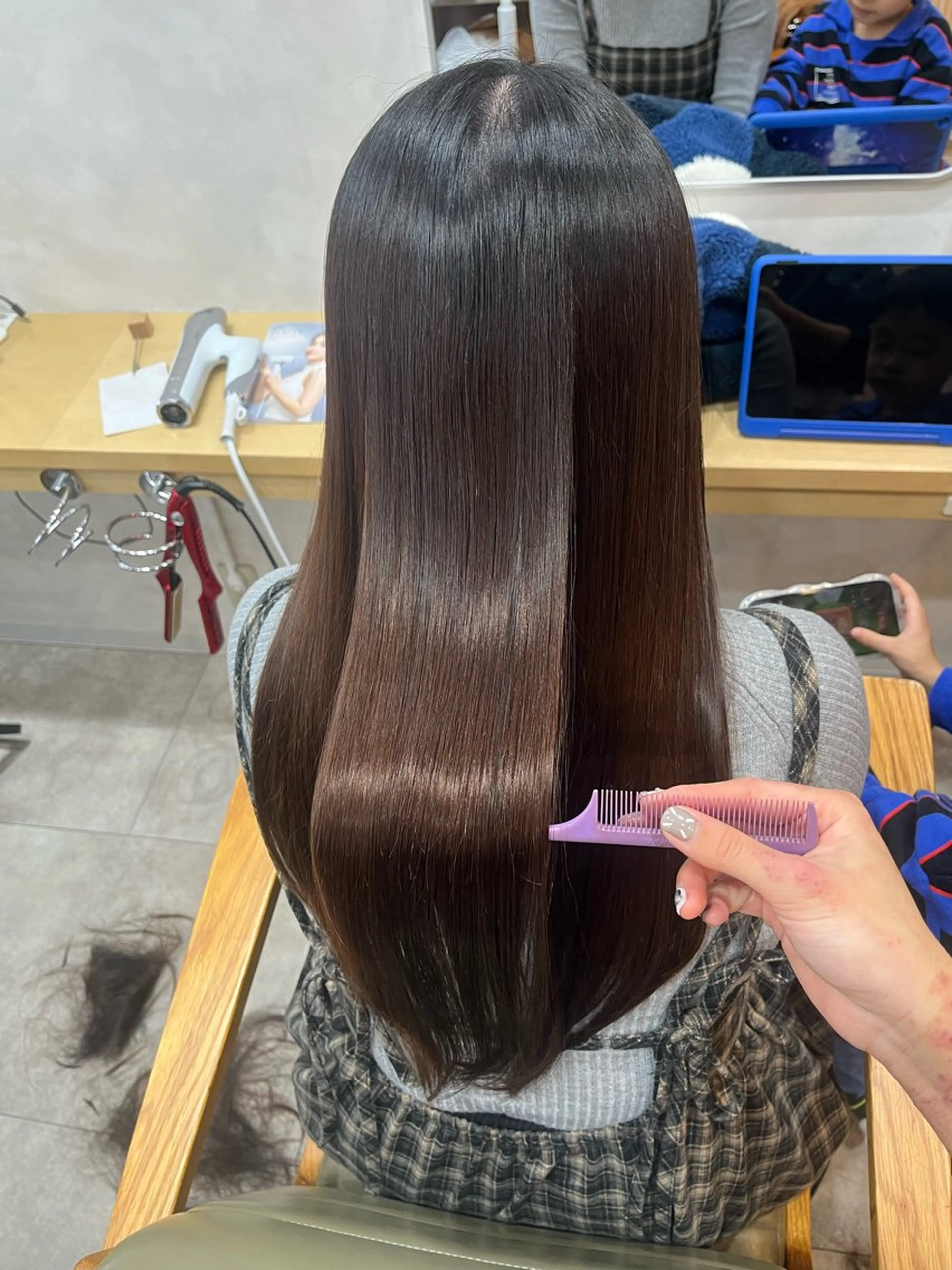 ロング カット トリートメント 髪質改善/レイヤー/ ボブ/磯野史歩のヘアスタイル