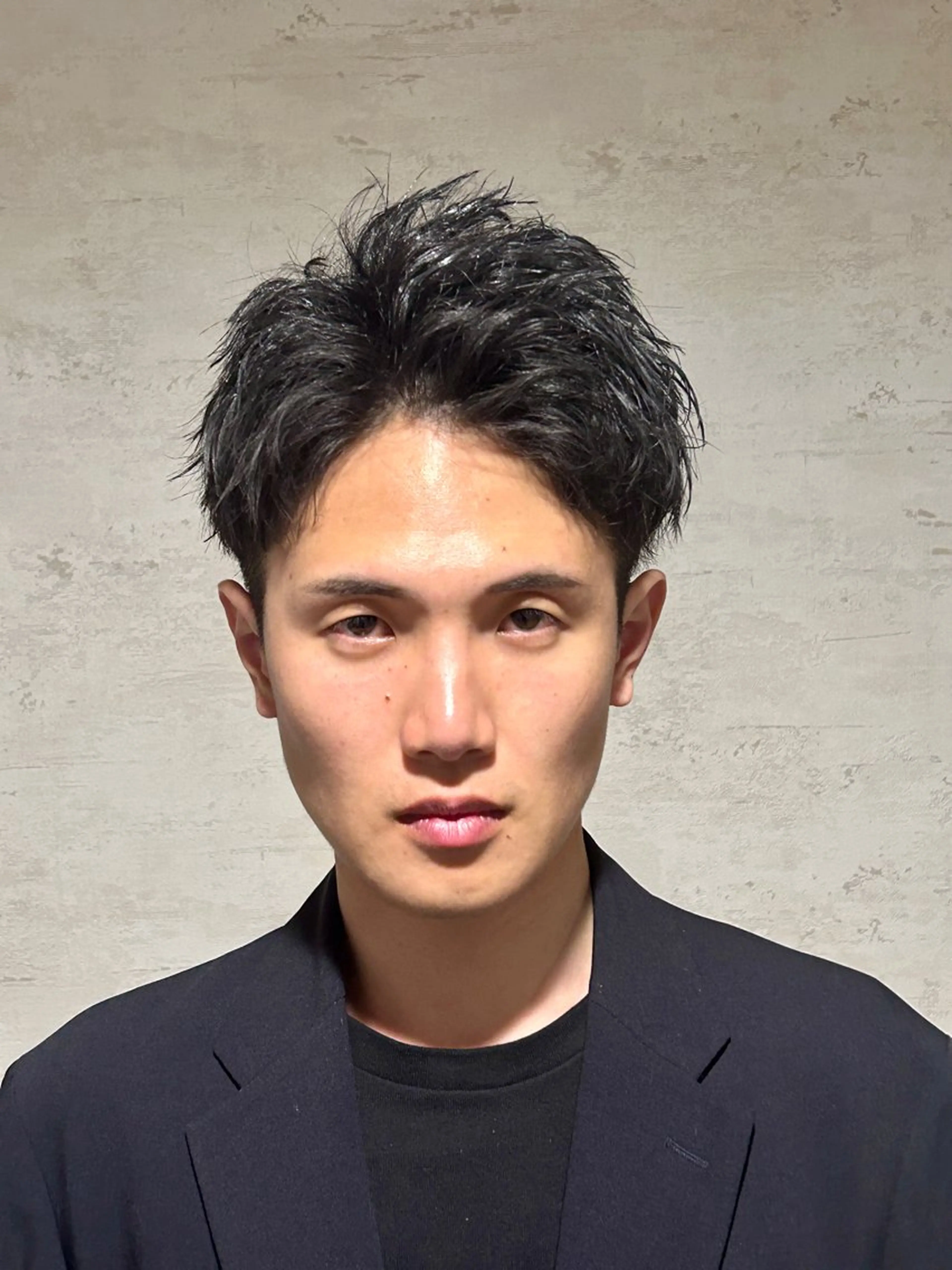 カット　『かきあげアップバング 』の写真