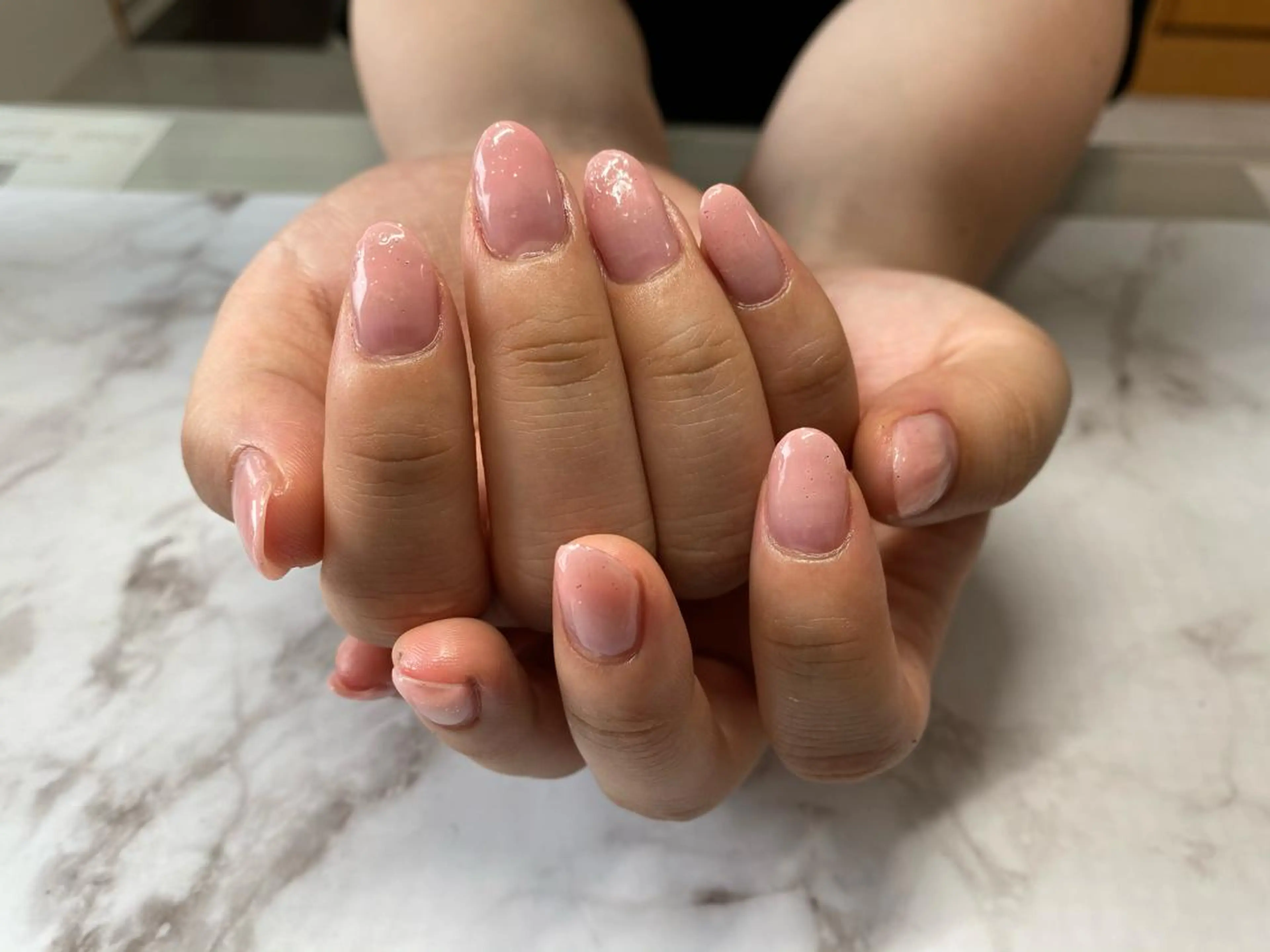 ネイル グラデーション ラメ(グリッター) ハンドネイル JIFFY所属・JIFFY nailstudioのネイルデザイン
