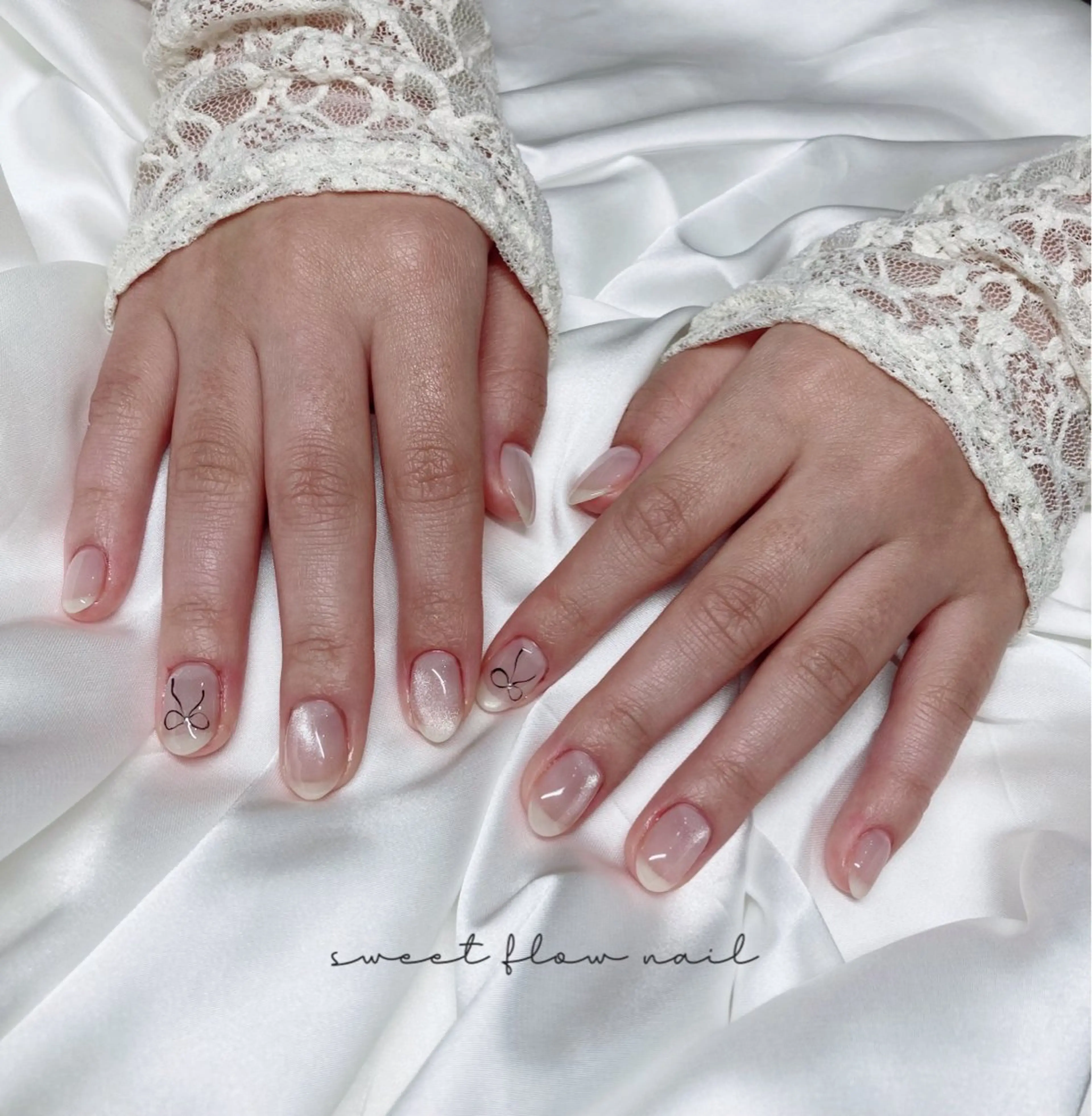 ネイル sweet flow nailのネイルデザイン