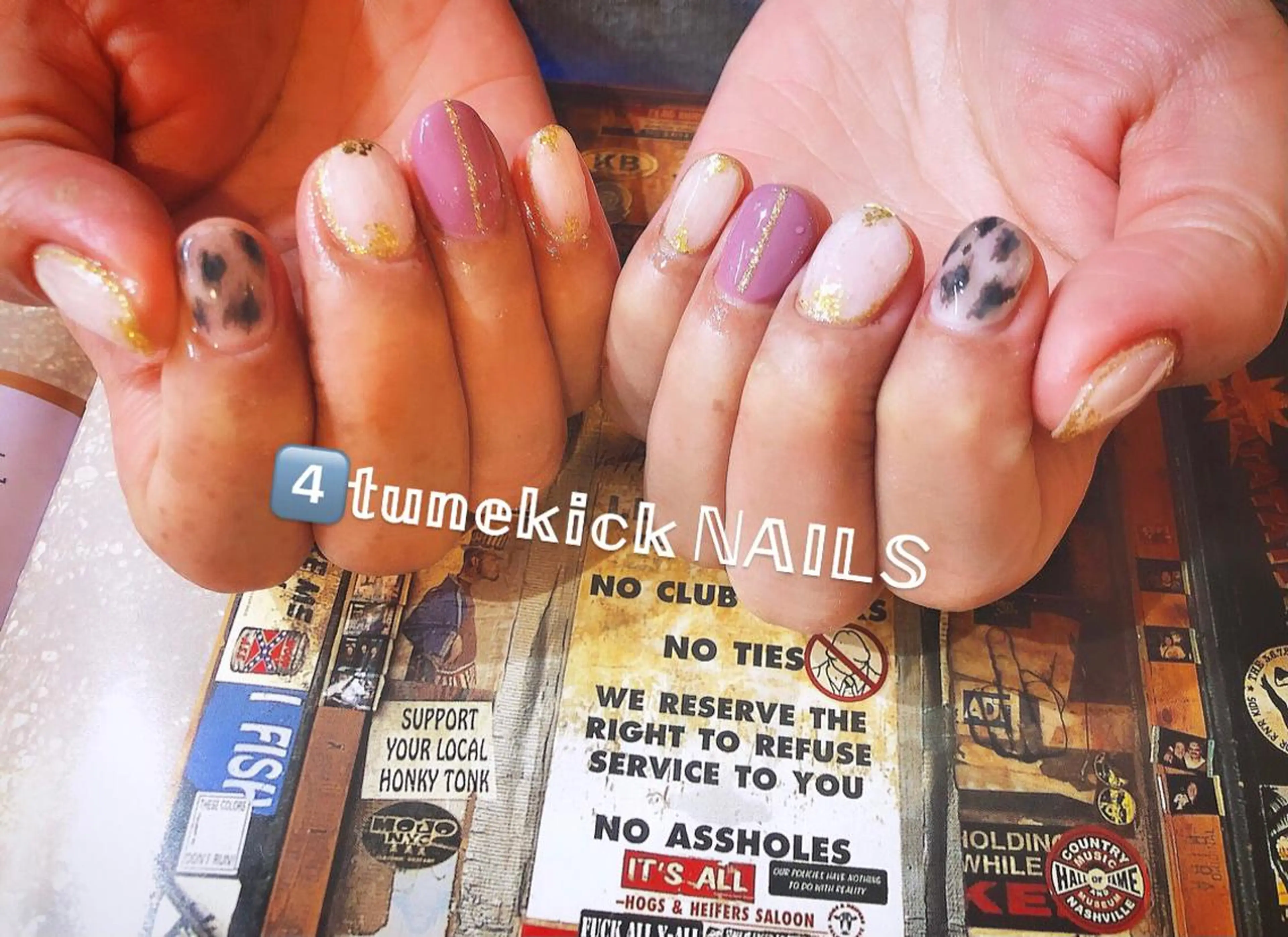 ネイル 4tunekick NAILS(フォーチュンキックネイルズ)所属・星野 淳子のネイルデザイン
