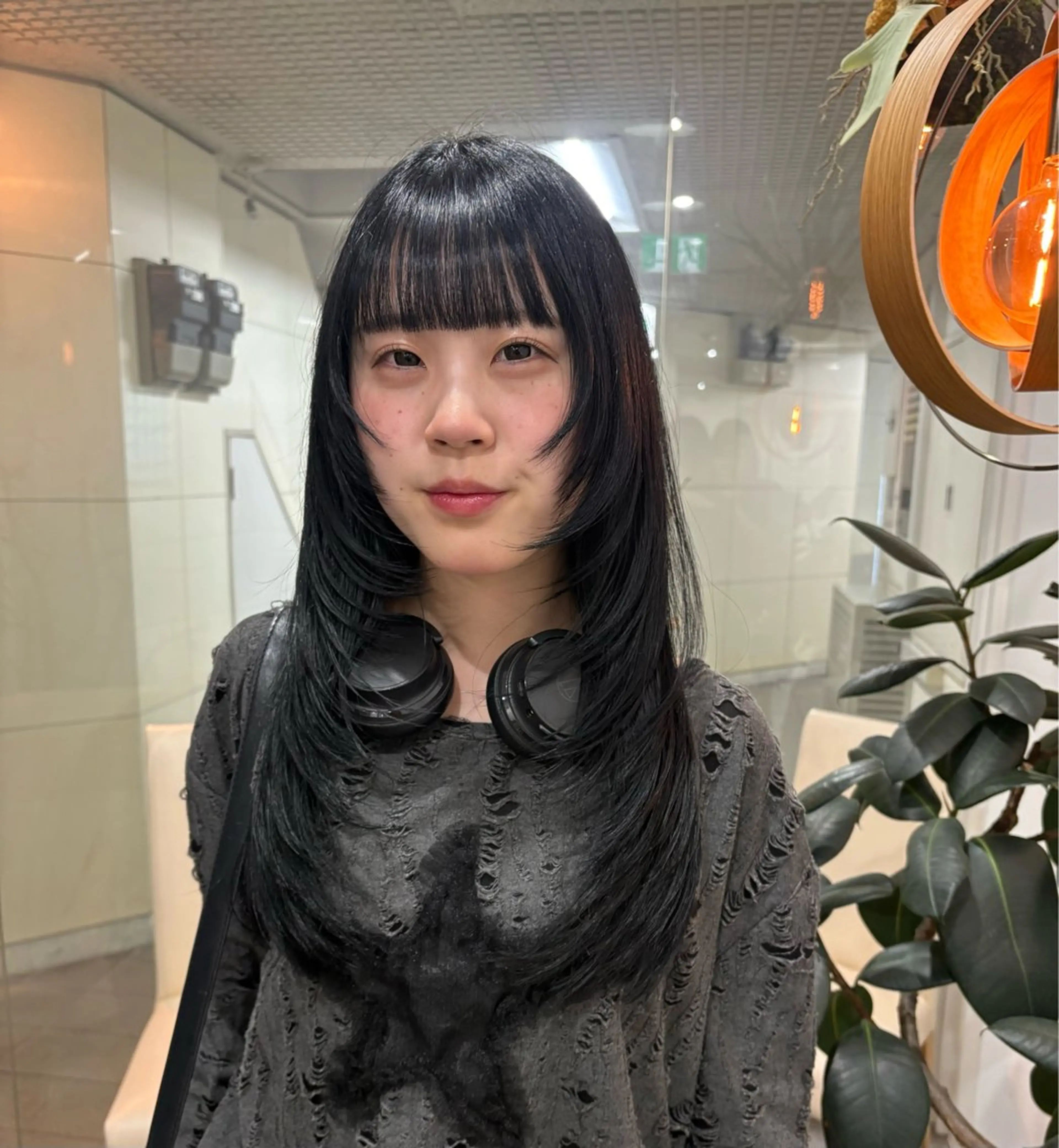 ロング カット ヘアカラー トリートメント 似合わせヘア/透明感 カラー/ Rioのヘアスタイル