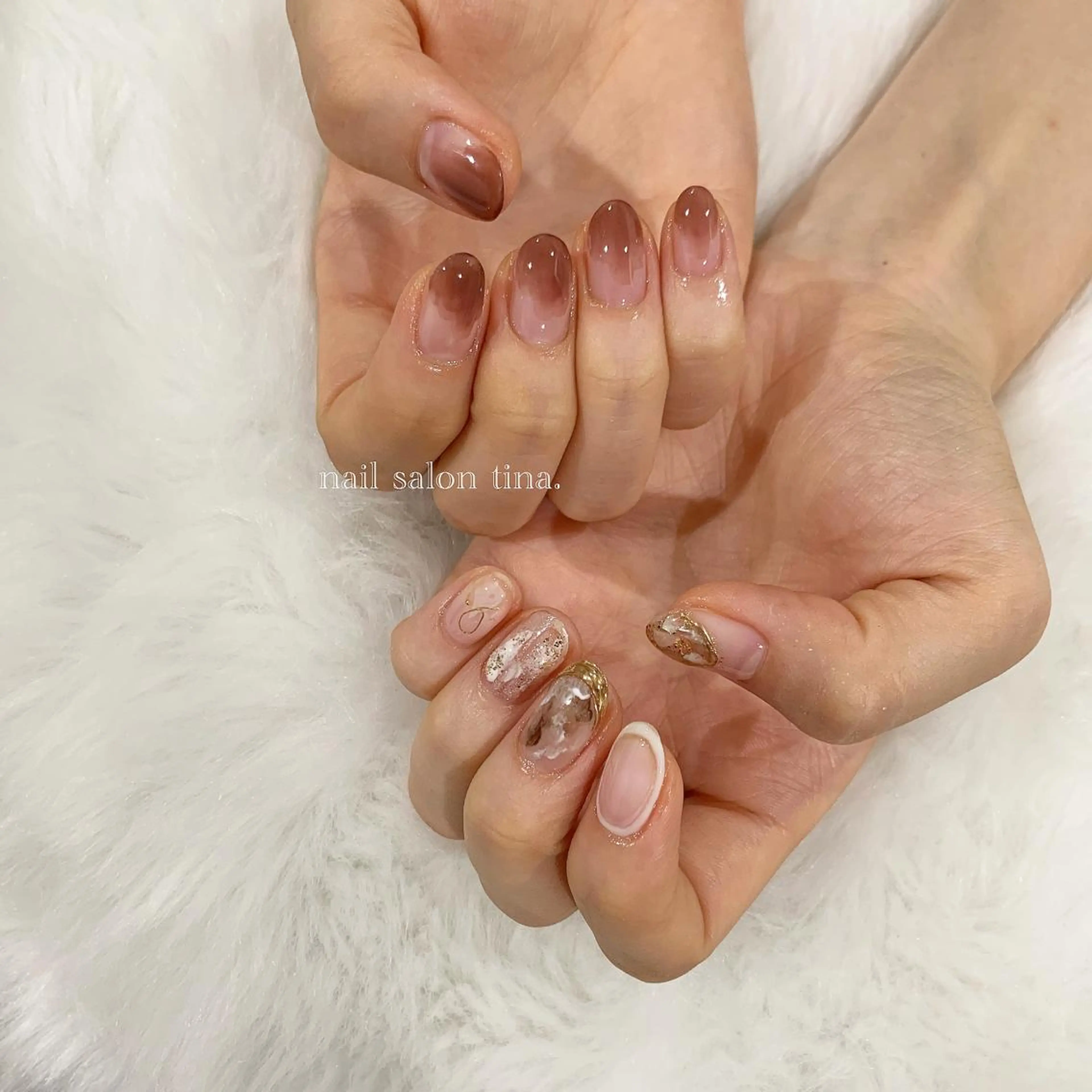 ネイル nail salon tina.所属・中山 はづきのネイルデザイン