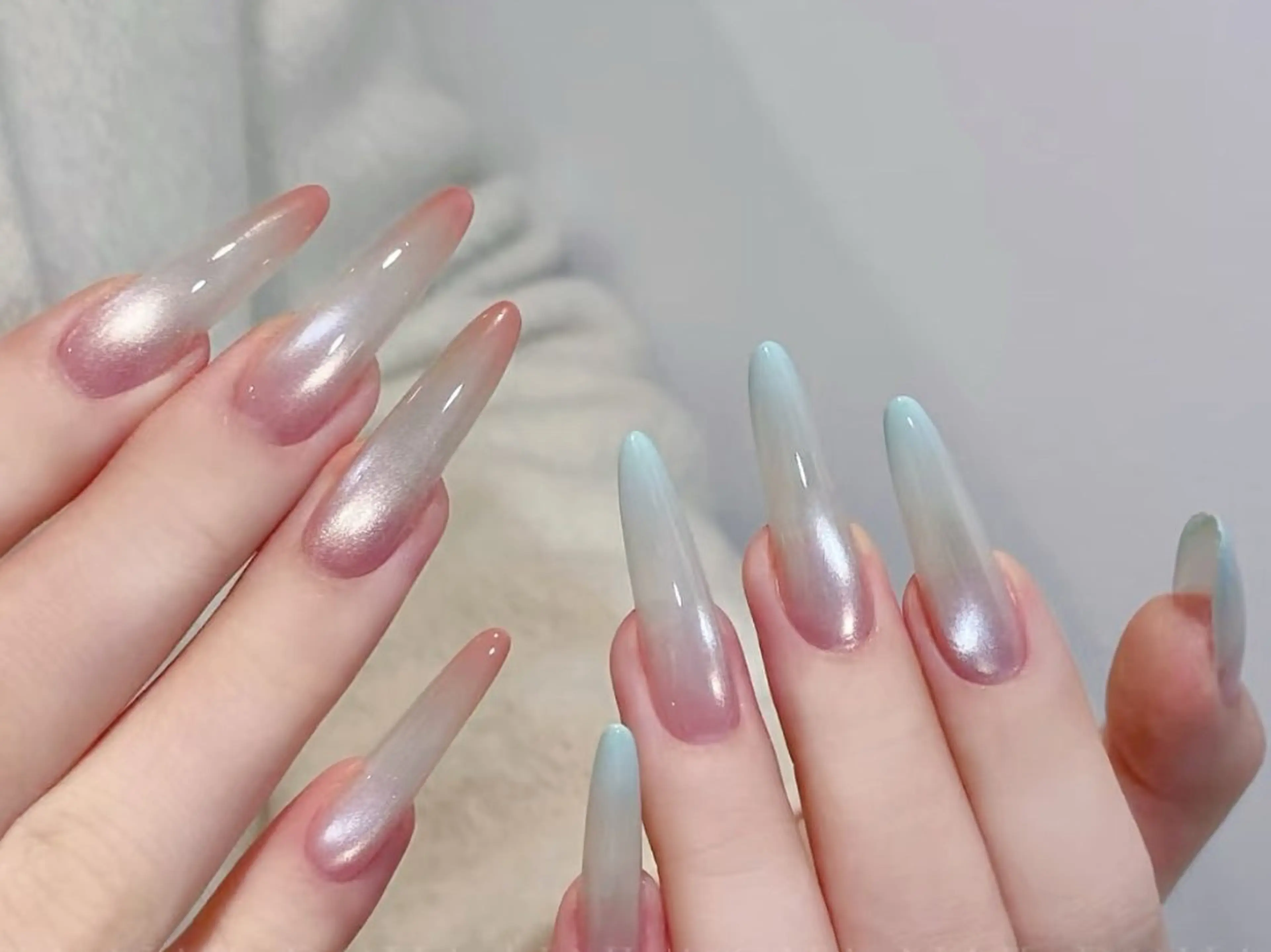 ネイル アートネイル チークネイル 長さ出し フットネイル ジェルネイル ハンドネイル ハンドケア ラッキーネイルサロン 西川口東口店のネイルデザイン