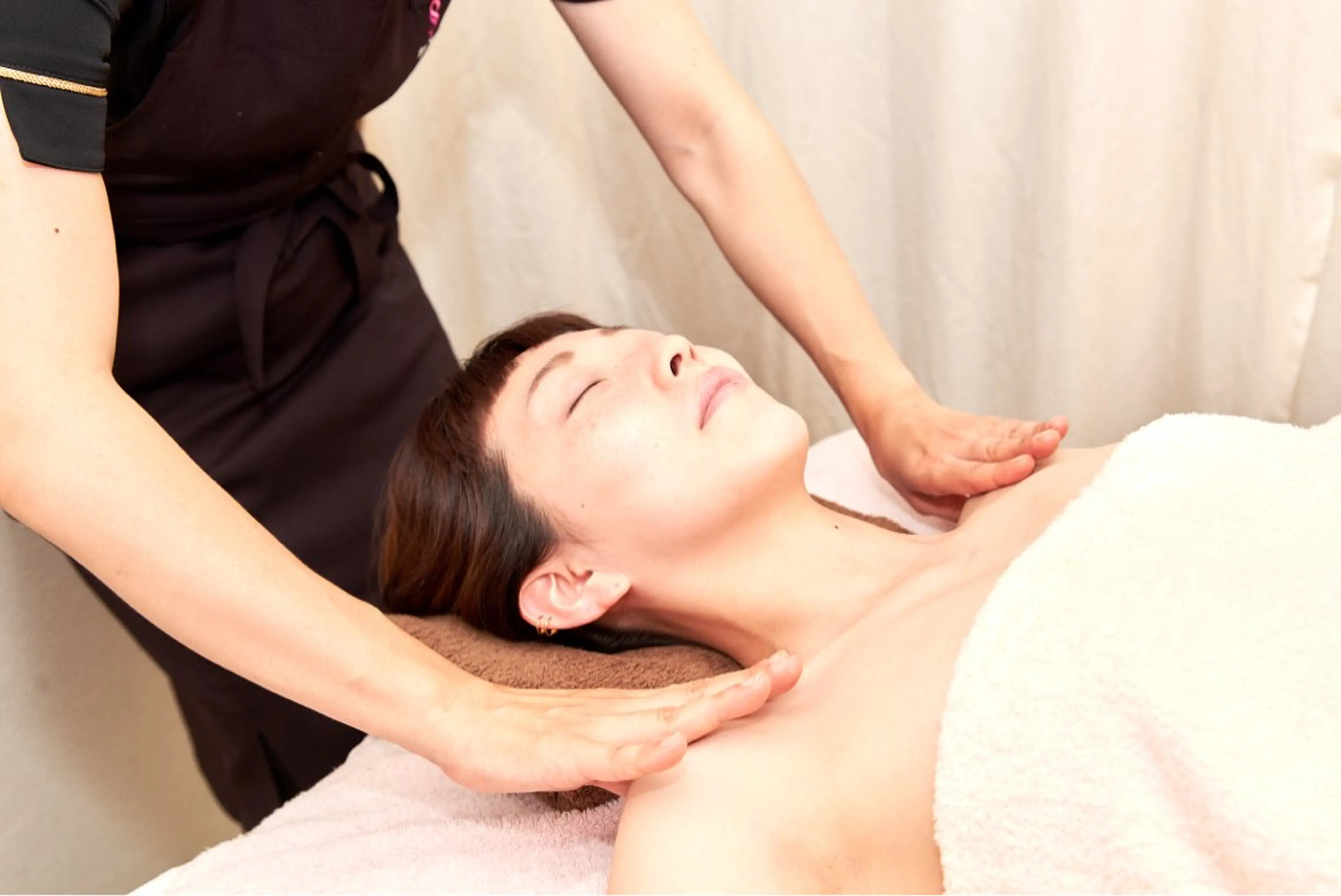 【リラックス＆ドレナージュ】フェイシャルコースの写真