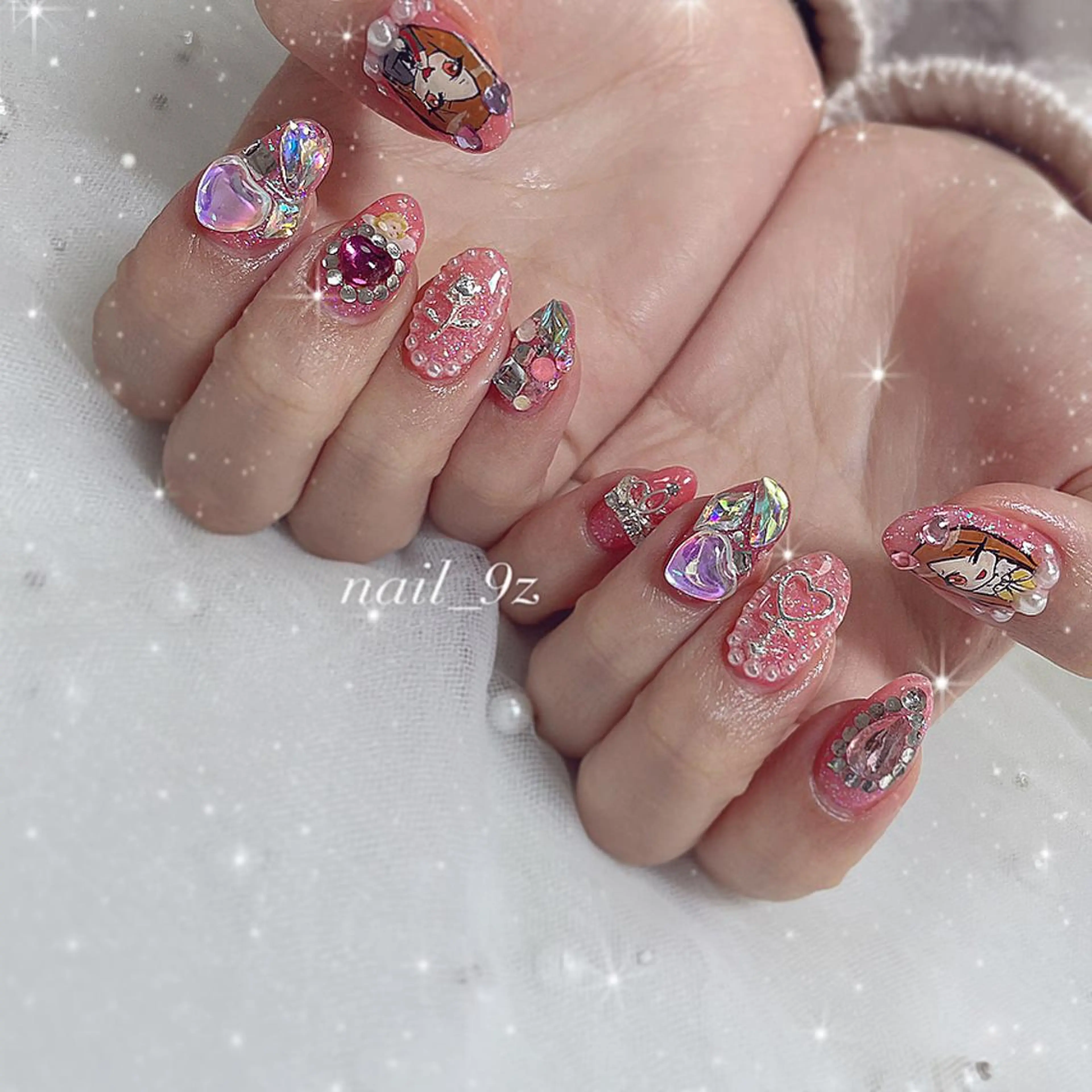 ネイル 🎀 Mayu 🎀痛ネイルのネイルデザイン